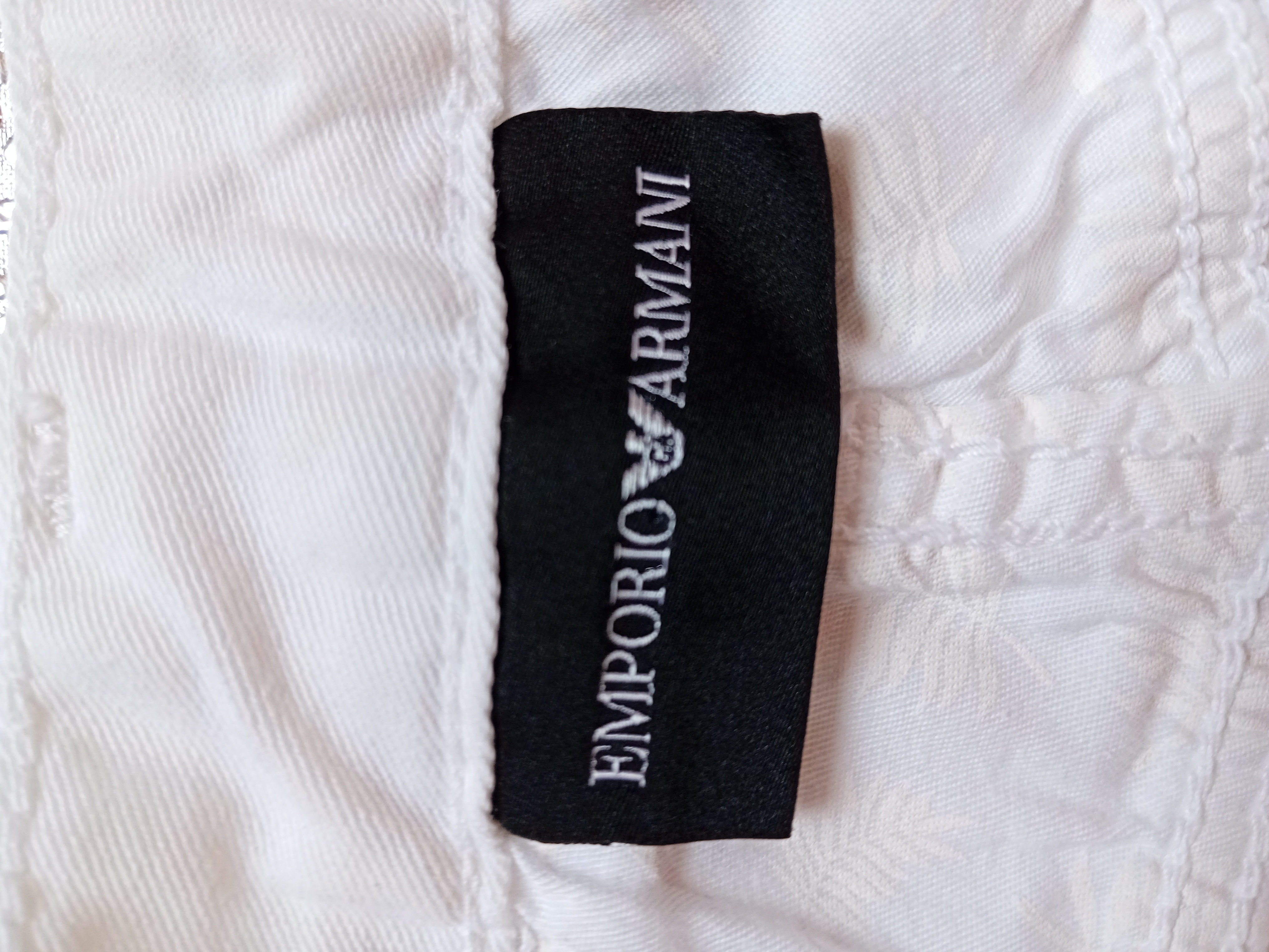 Pantalon Blanc Emporio Armani M
