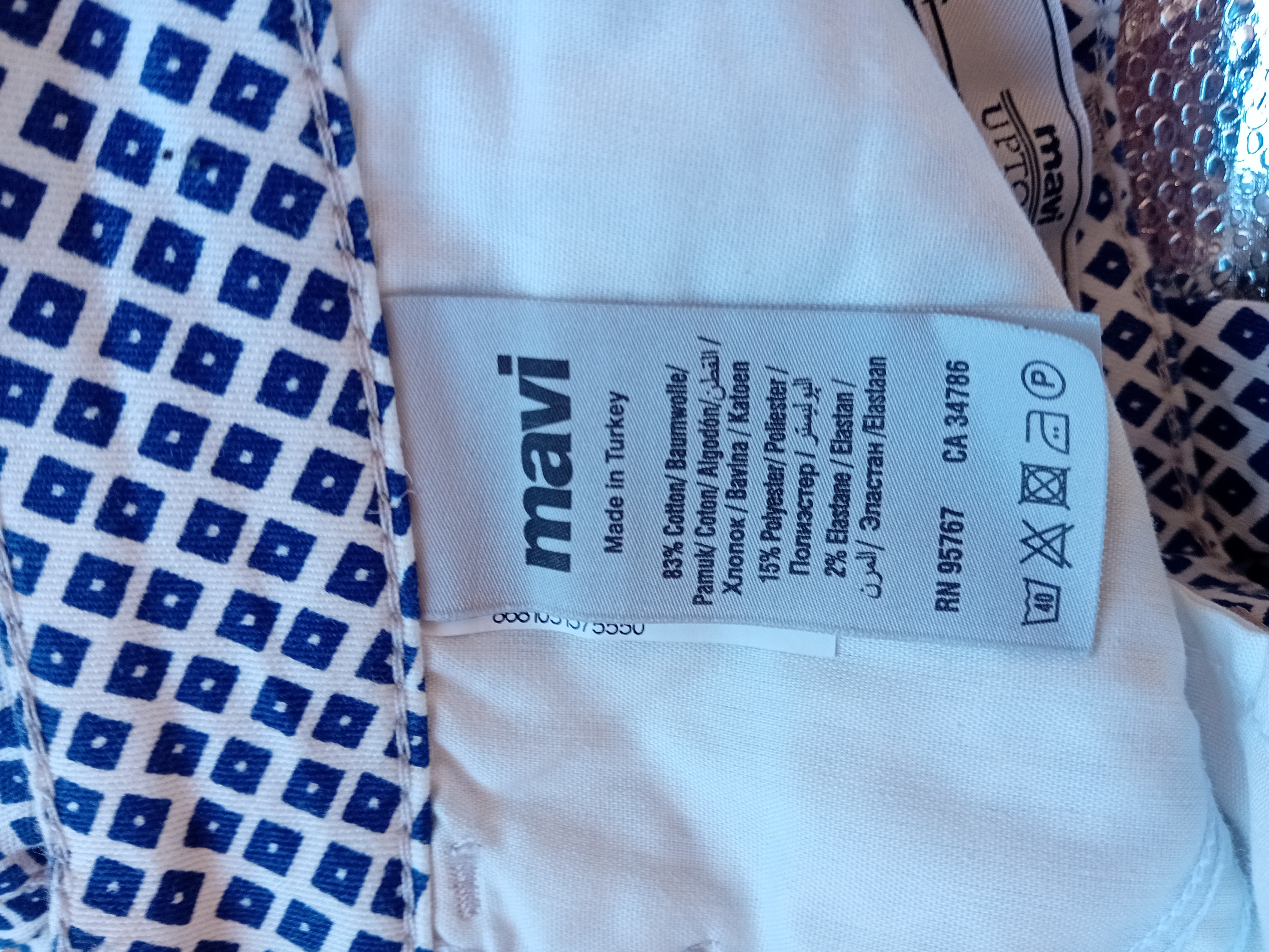 Pantalon Skinny Mavi W27 L32