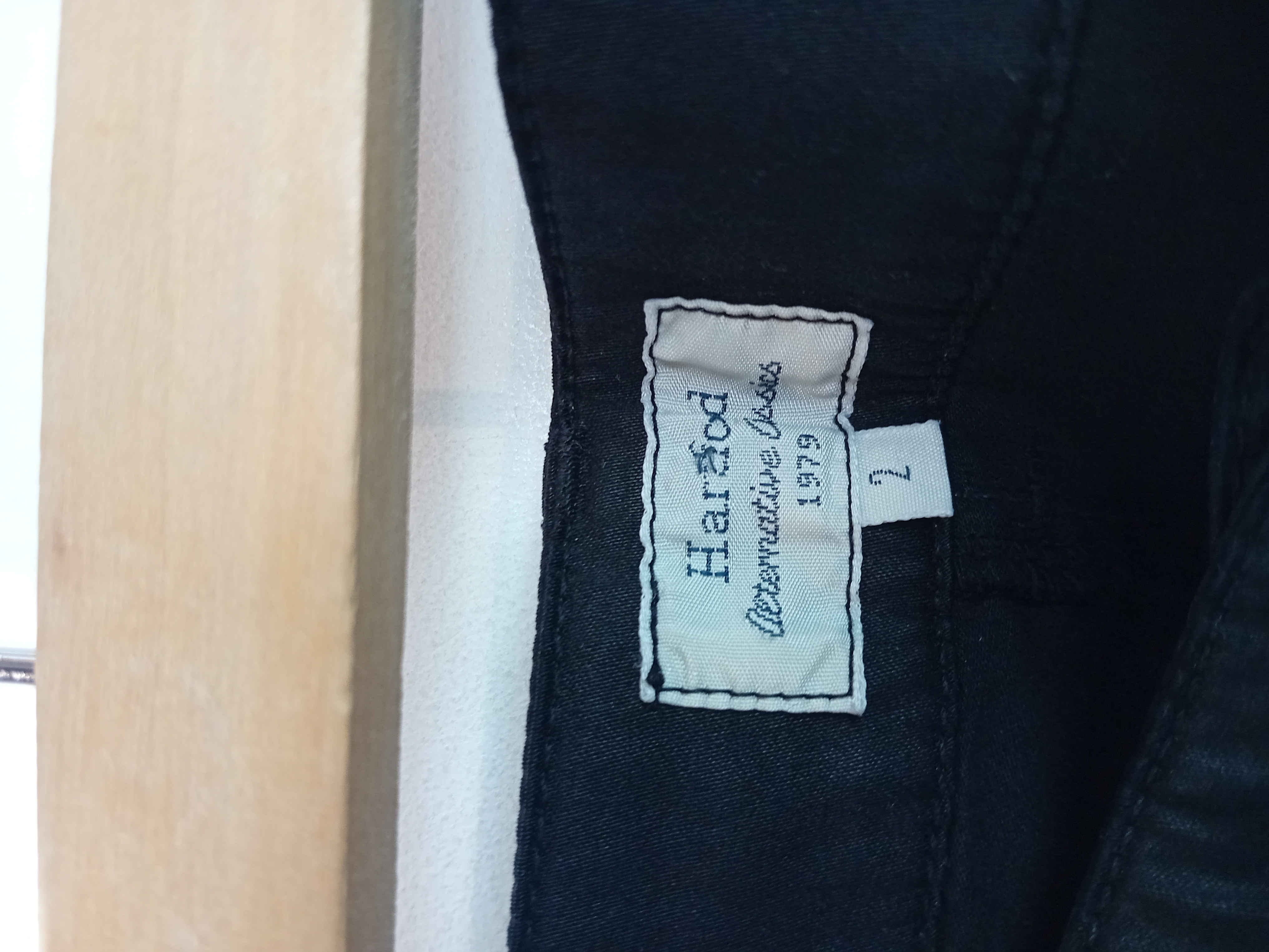 Pantalon Slim Noir Hartford Zippé M