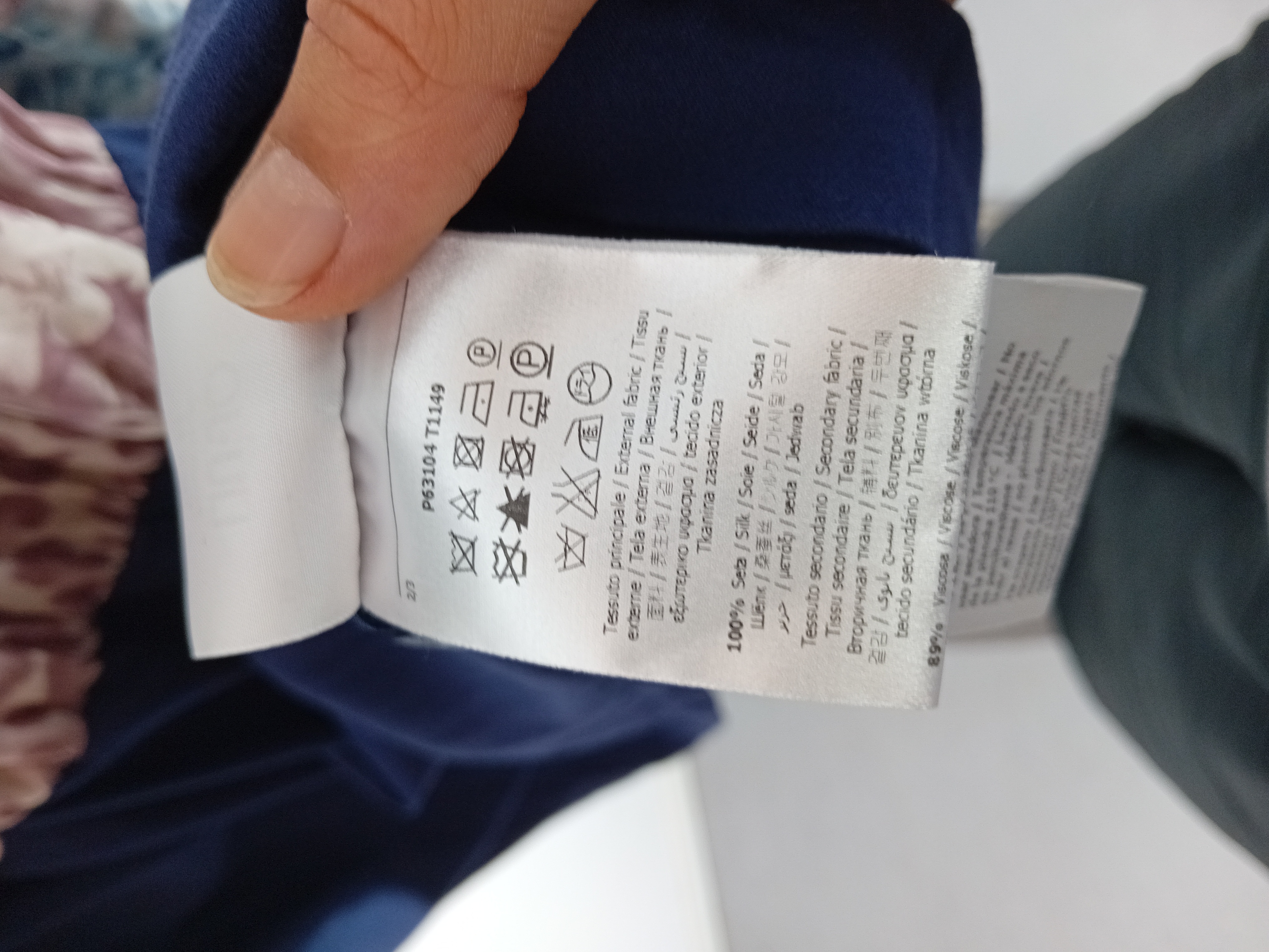 Robe Bi-matiere Liu Jo Soie