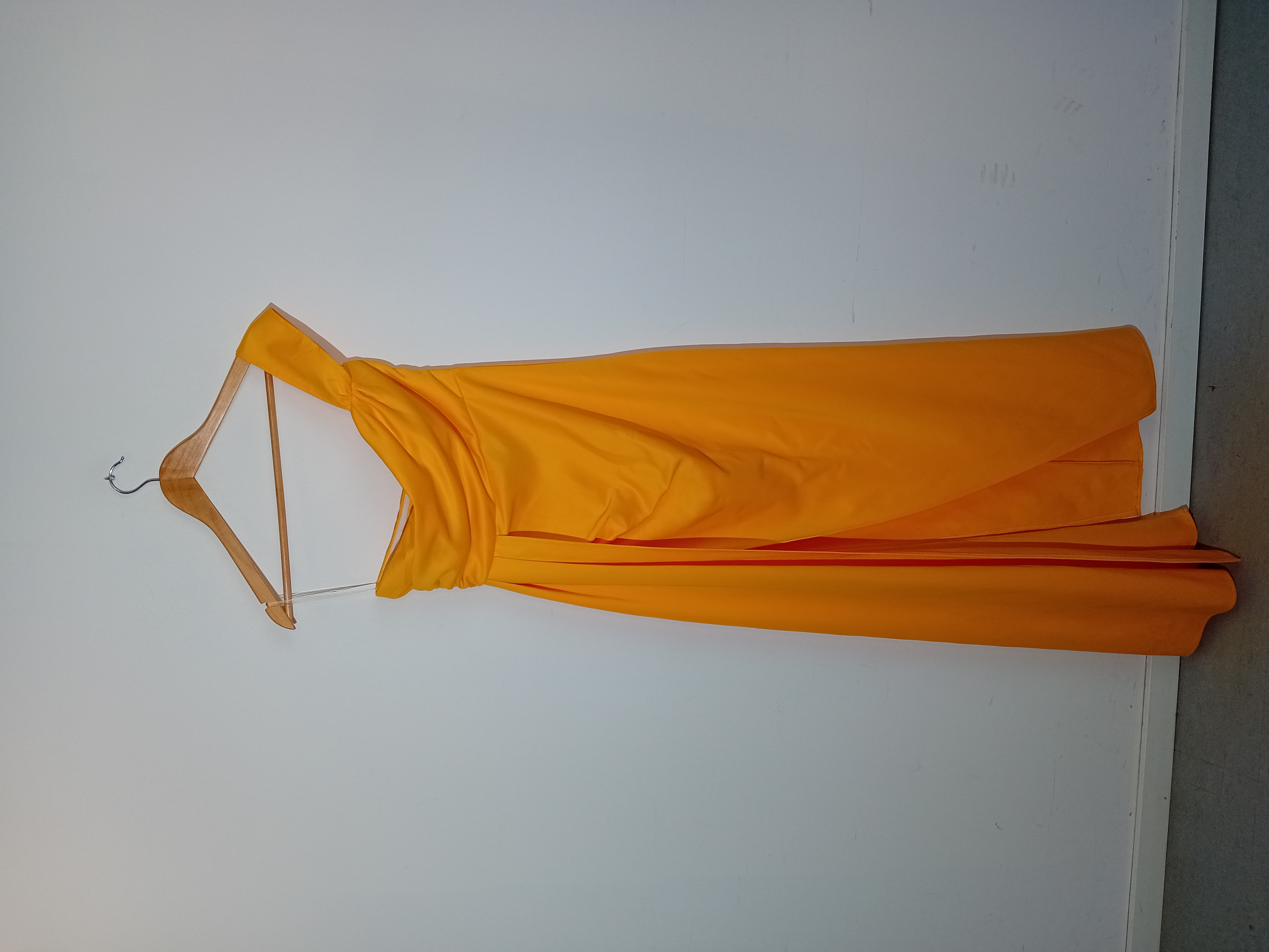Robe Longue Asymétrique Jaune Miss Ord M