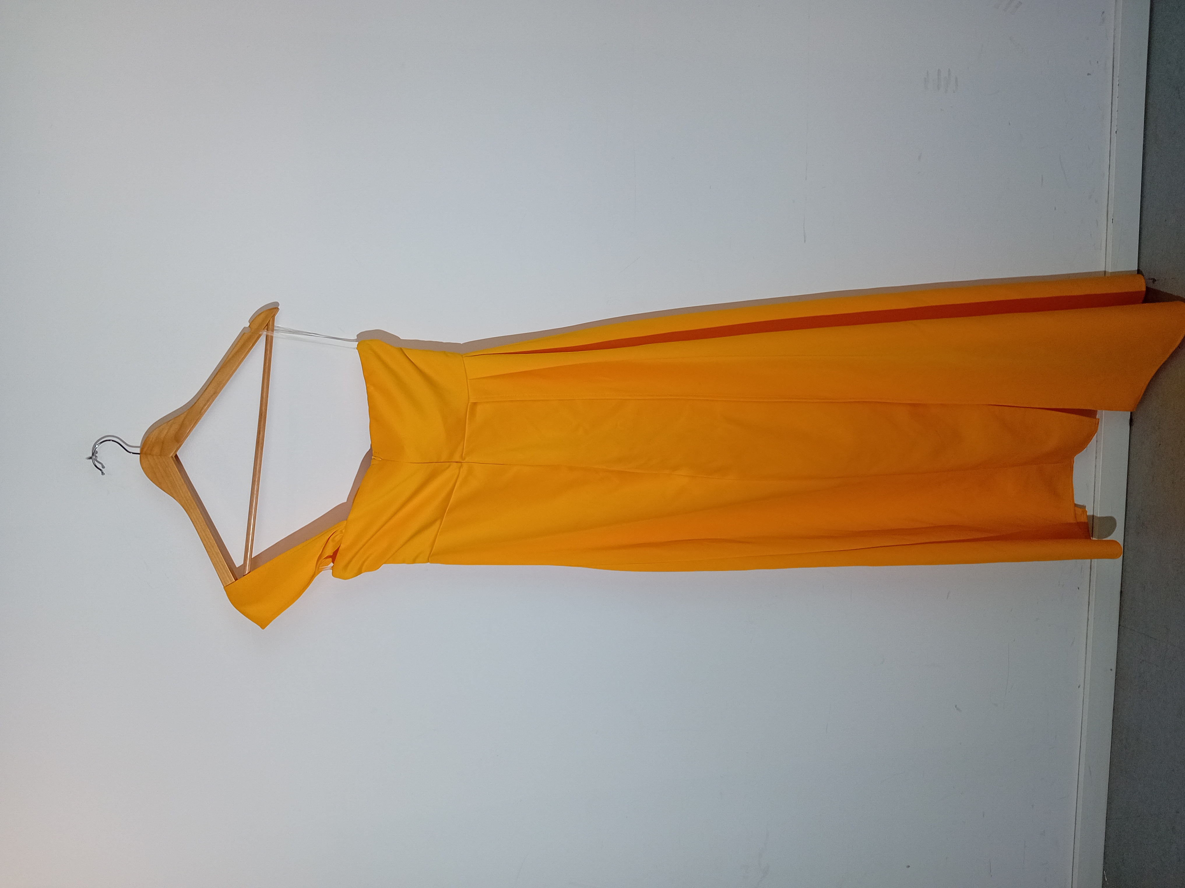 Robe Longue Asymétrique Jaune Miss Ord M
