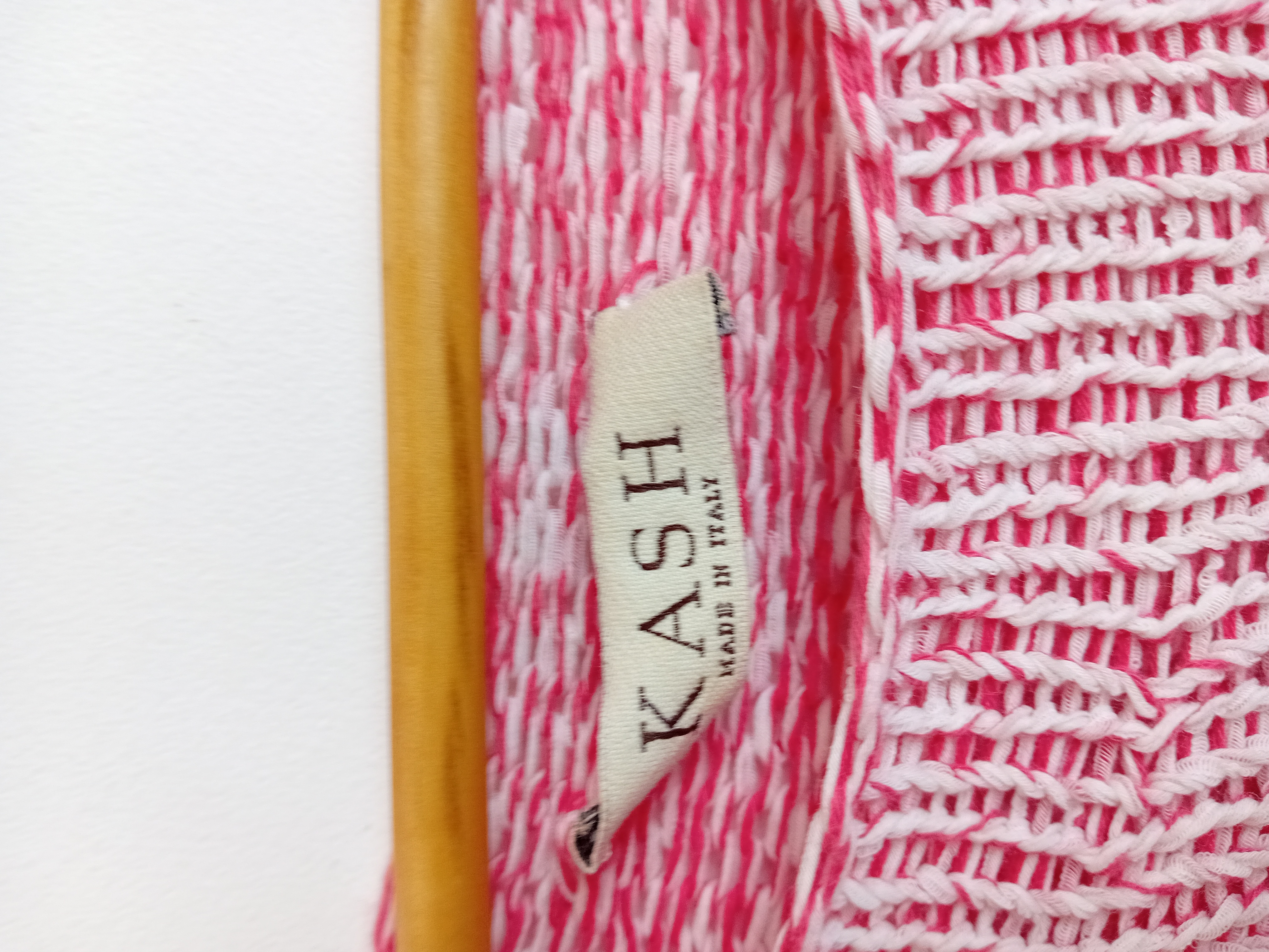 Pull Maille Franges Kash
