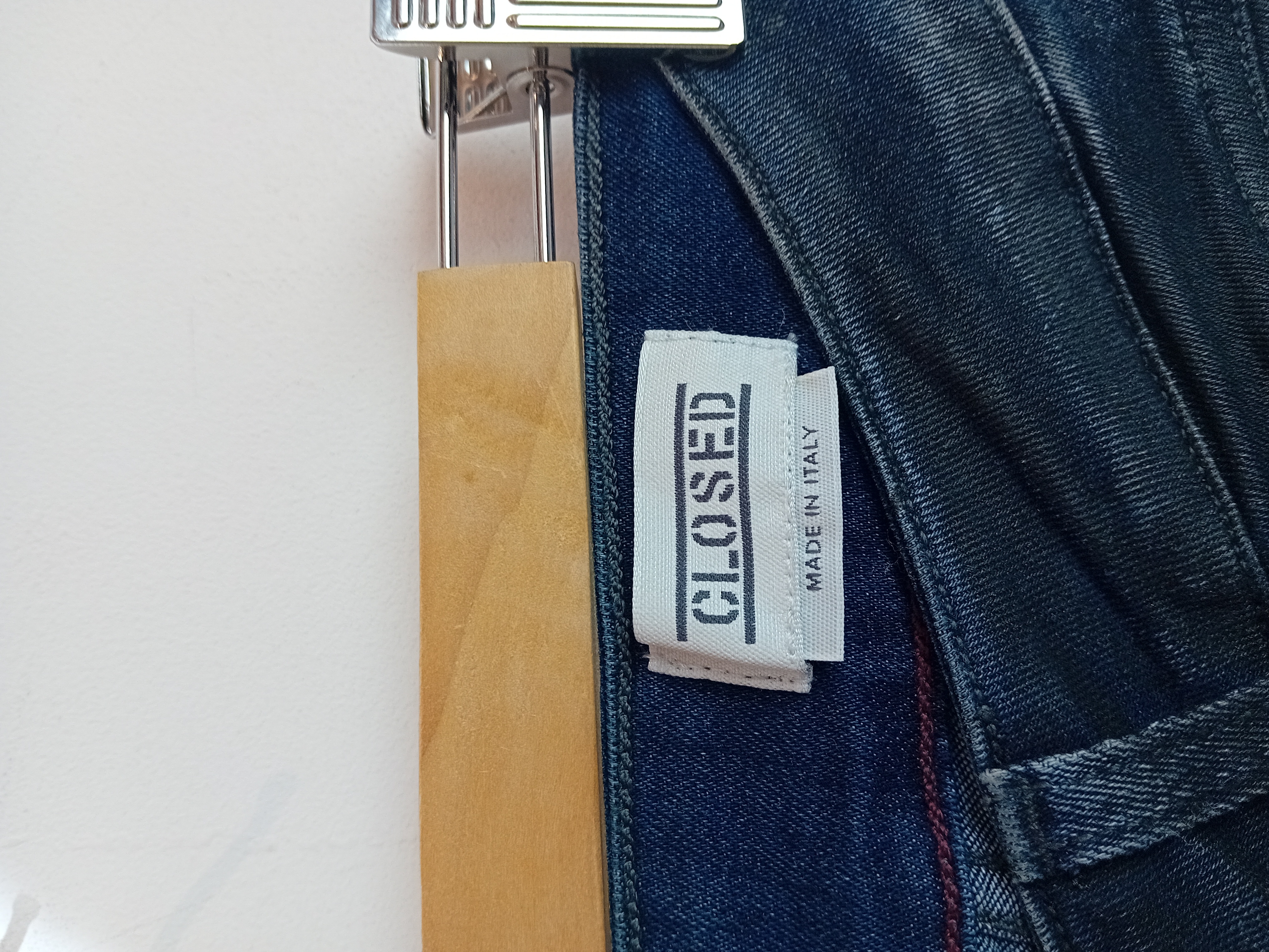 Jean Skinny Enduit Noir Closed