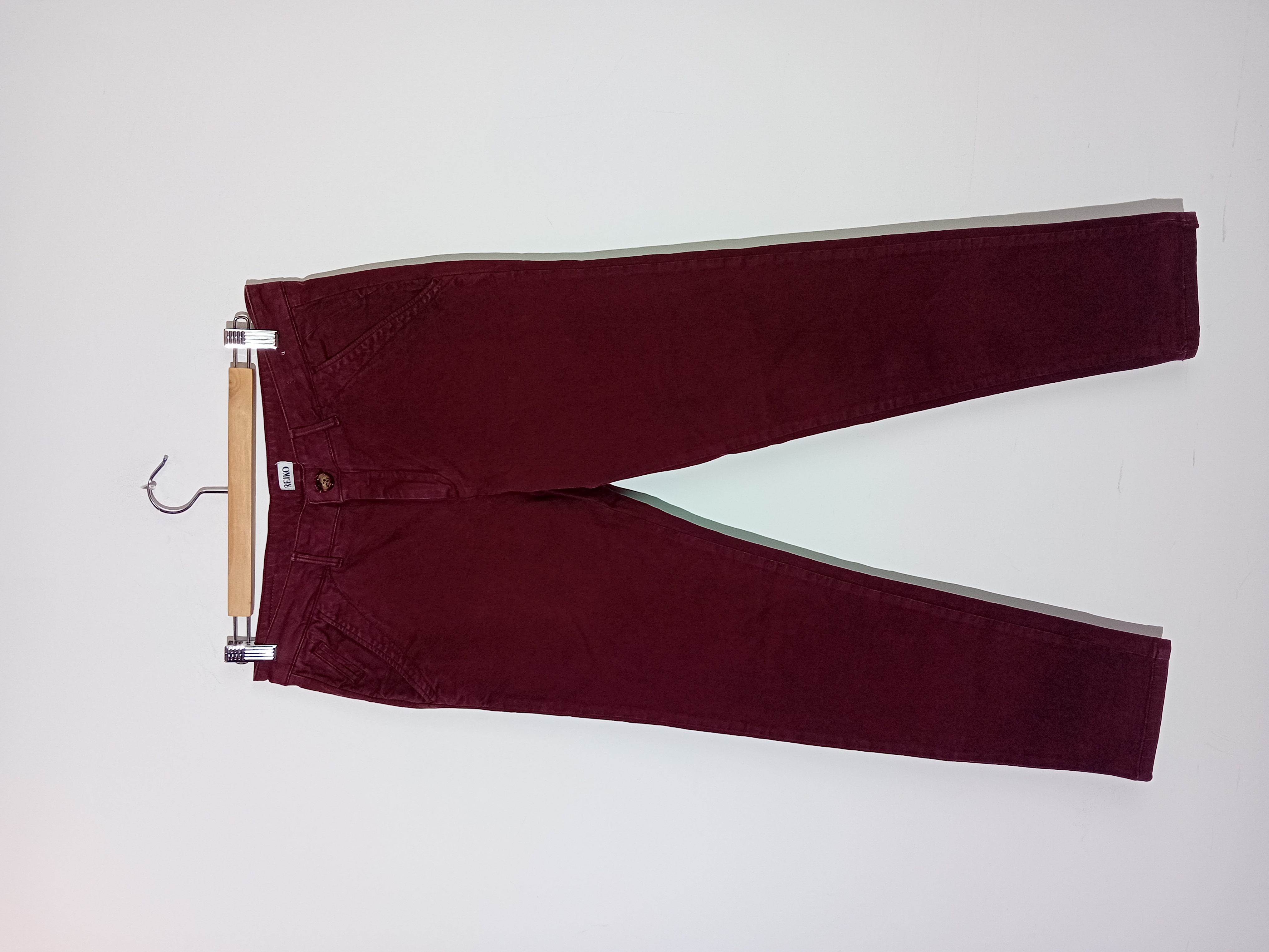 Pantalon Slim Bordeaux Reiko