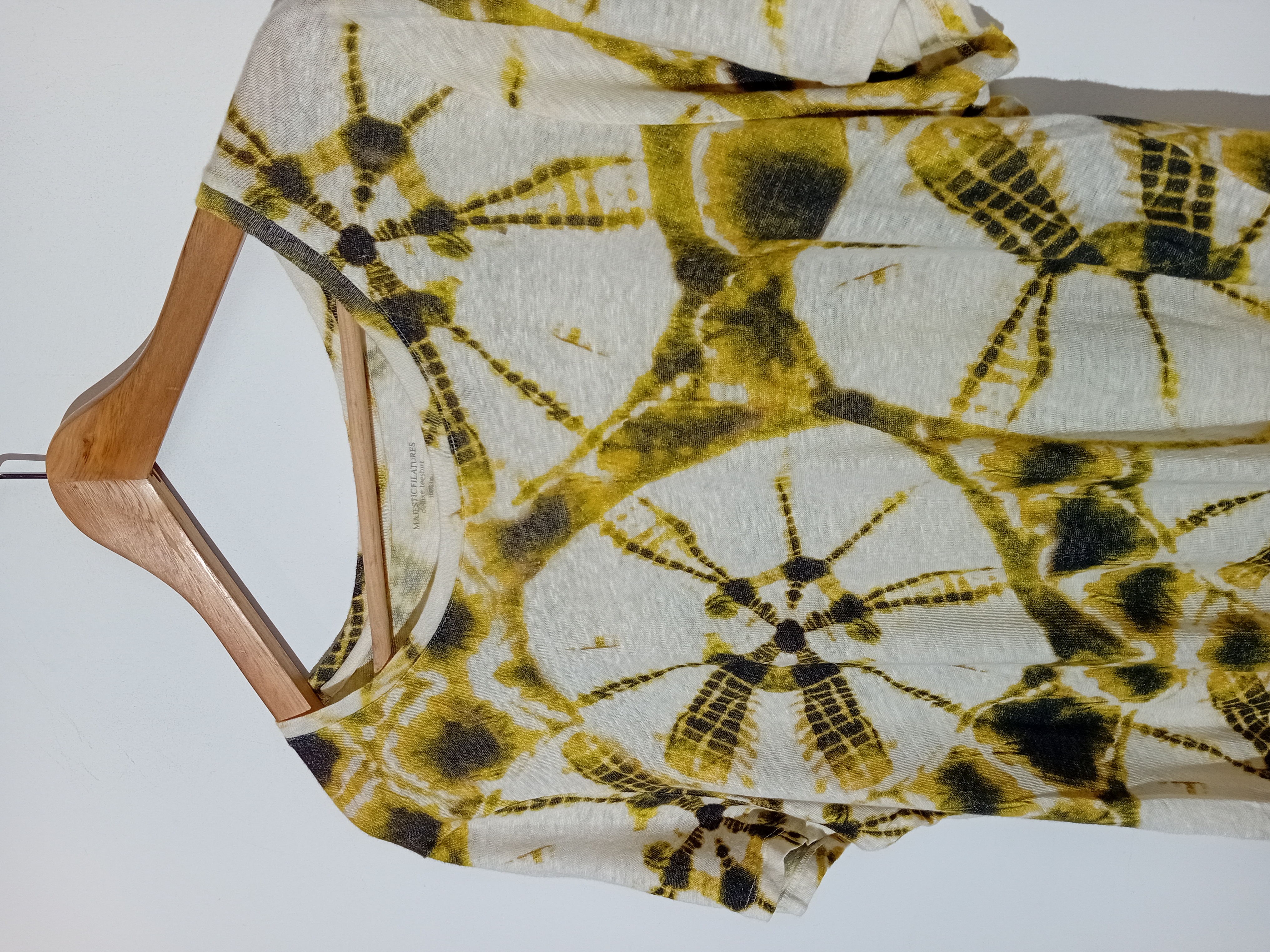 T-shirt Tie-dye En Lin Majestic Filatures