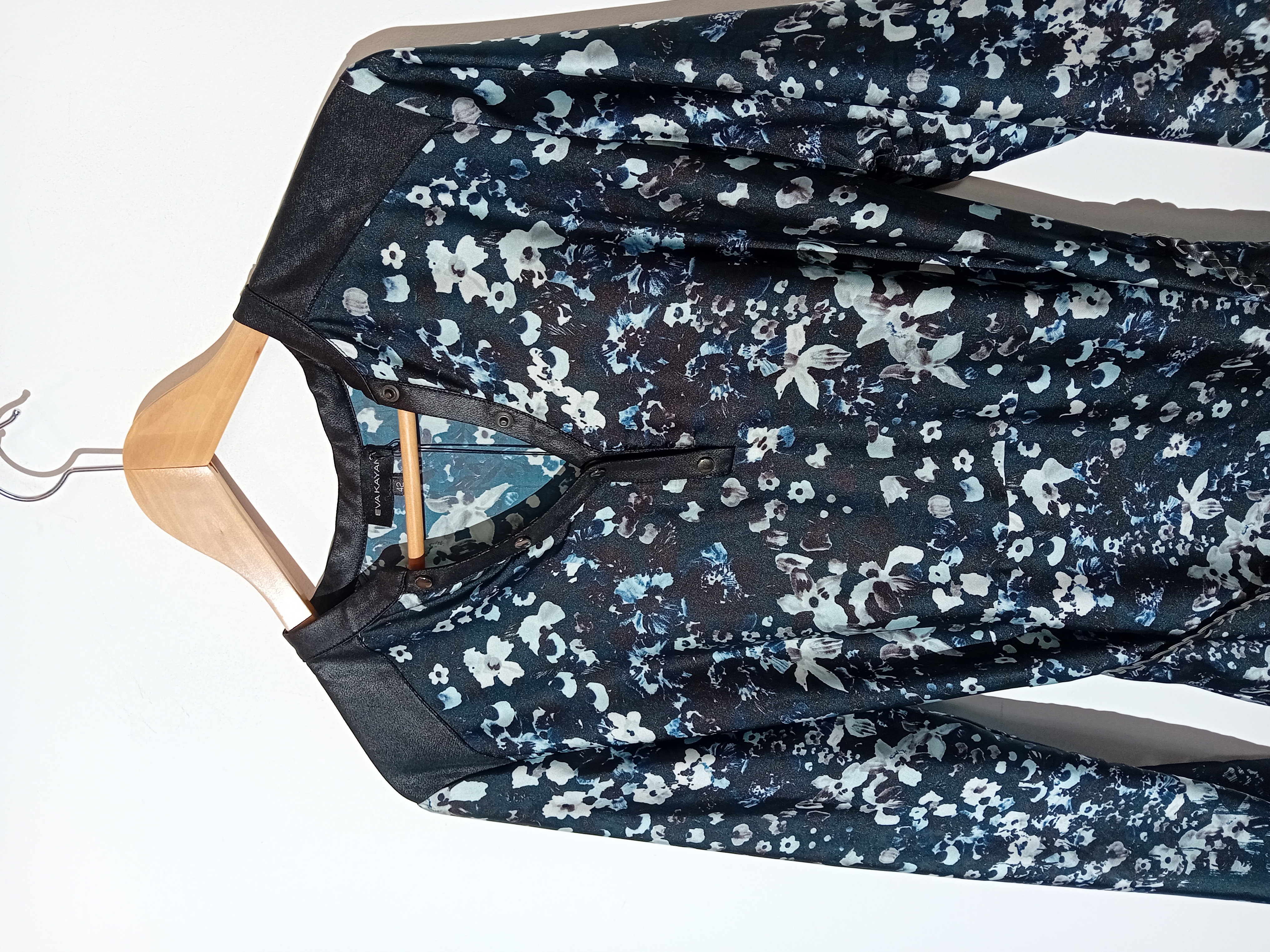 Robe Fluide Imprimée Fleurie Eva Kayan