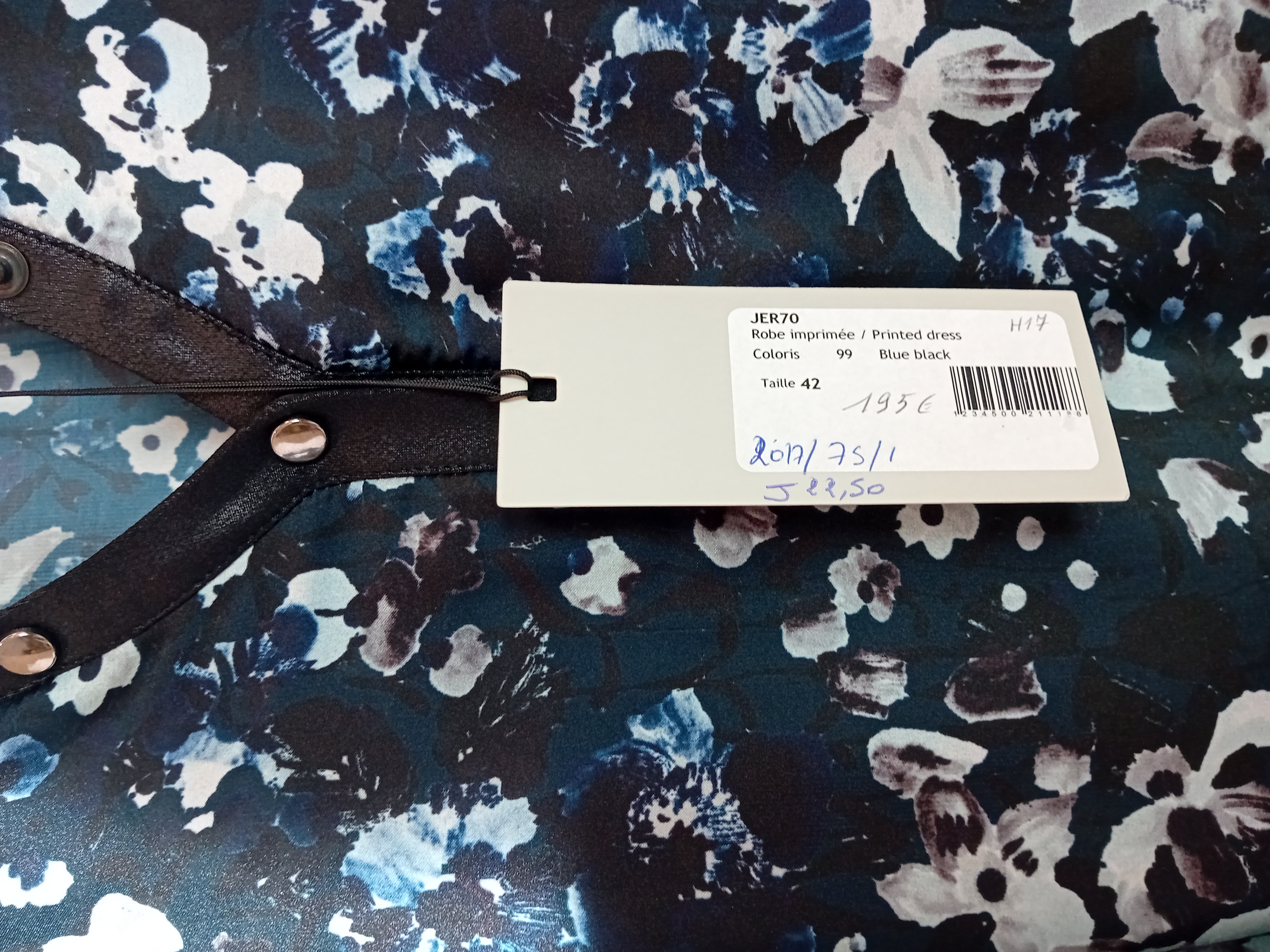Robe Fluide Imprimée Fleurie Eva Kayan