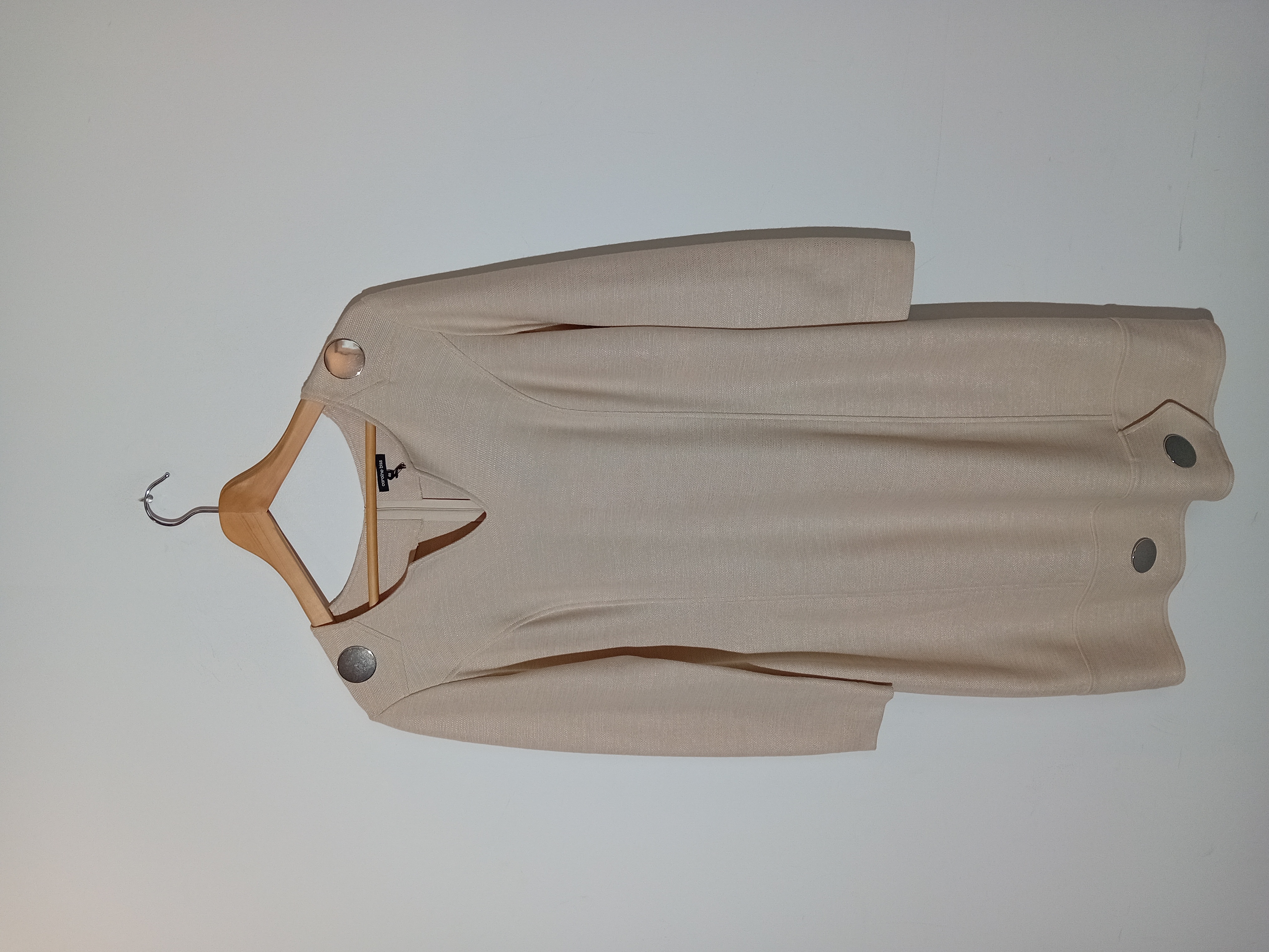 Robe Trapèze Beige Caroline Biss L