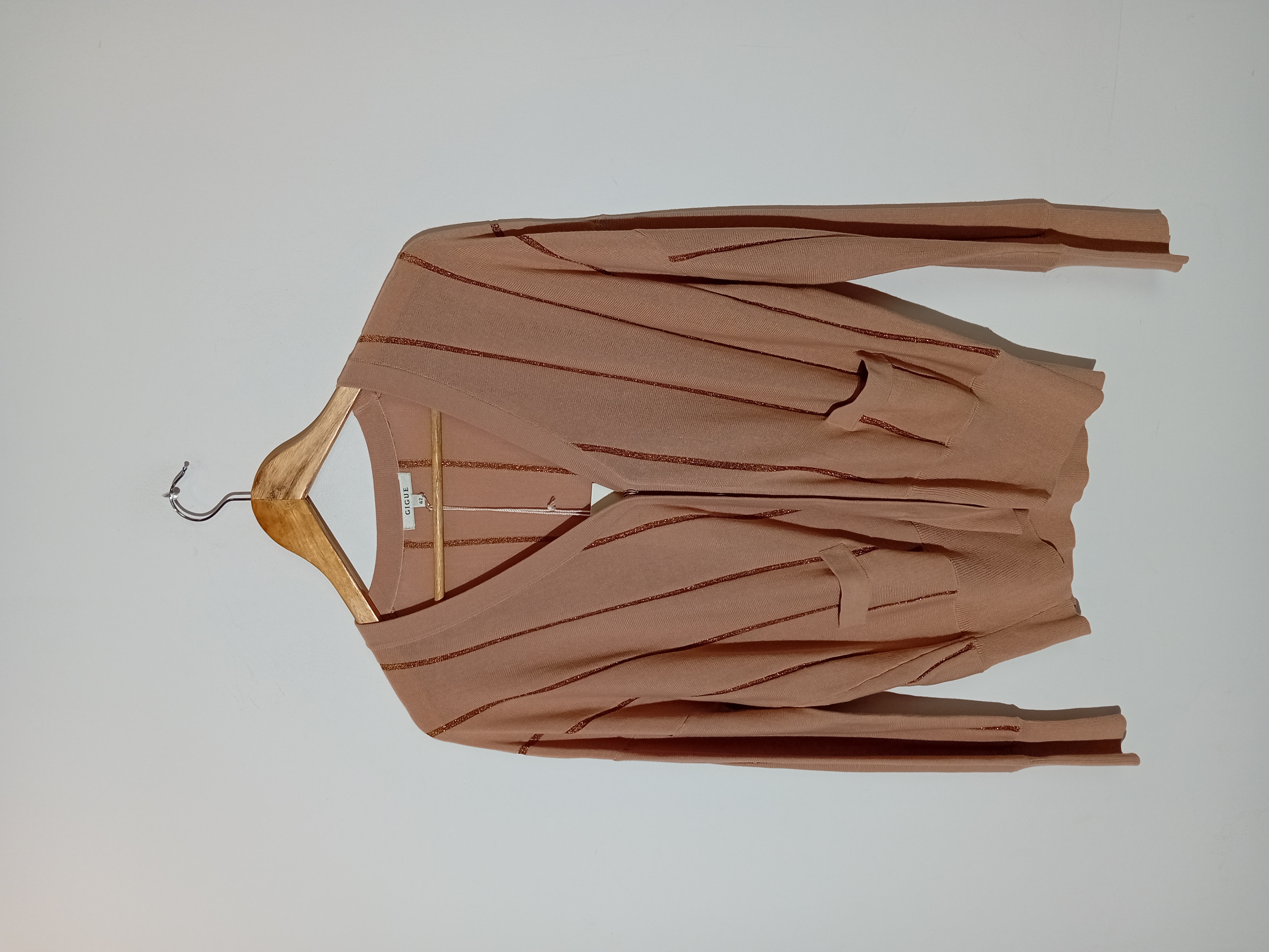 Gilet rayé Gigue Xl 42