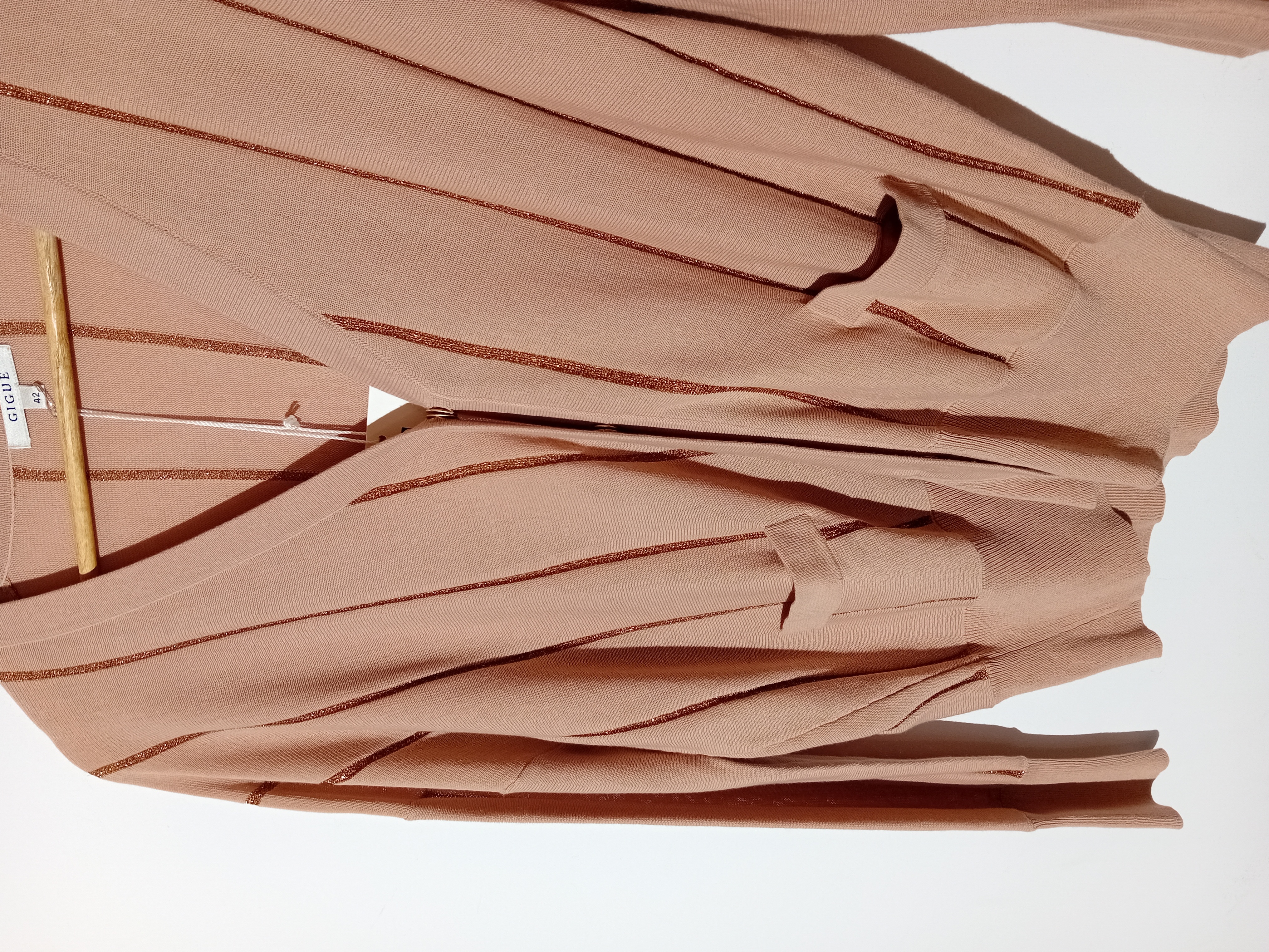 Gilet rayé Gigue Xl 42