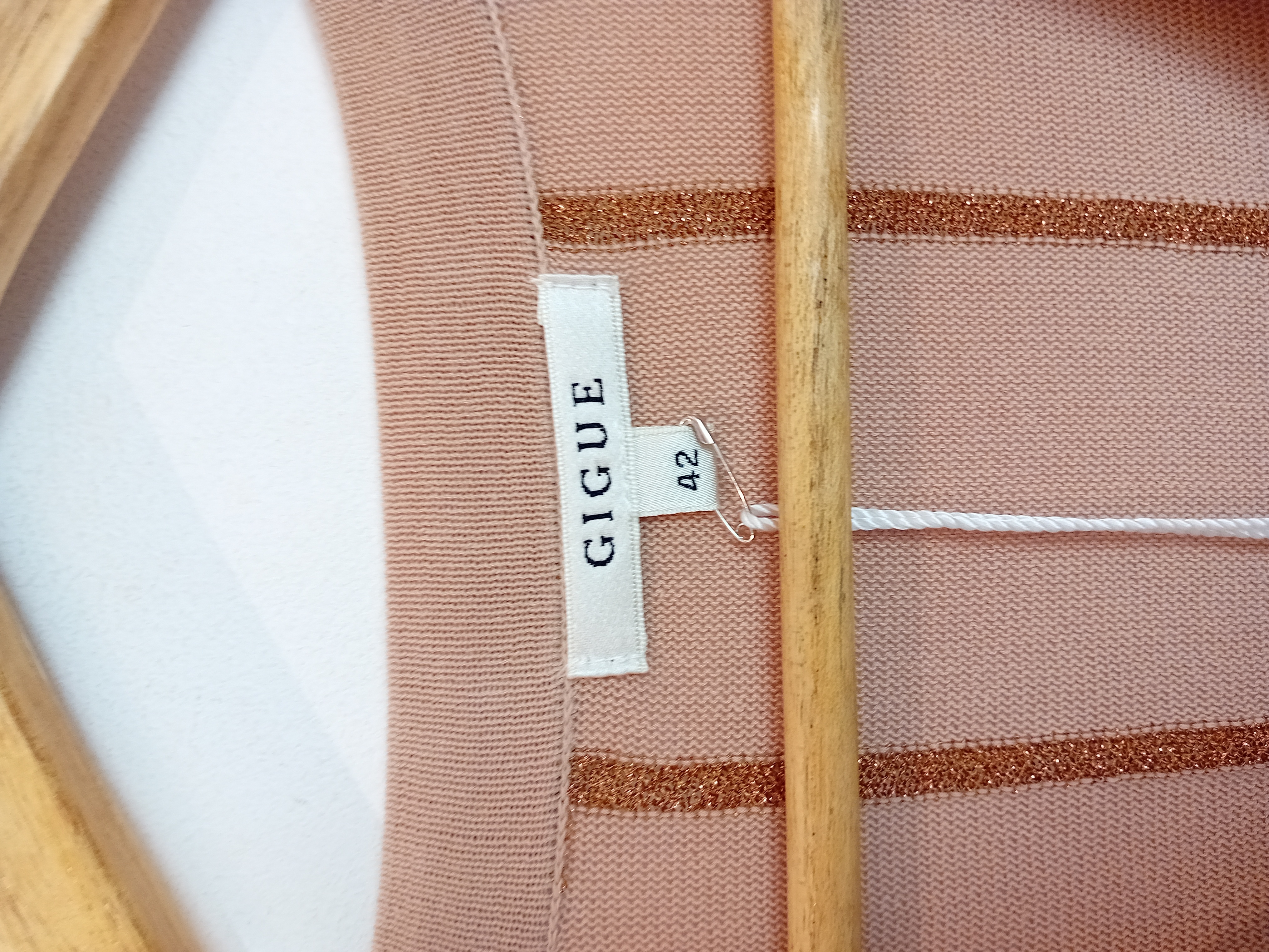Gilet rayé Gigue Xl 42