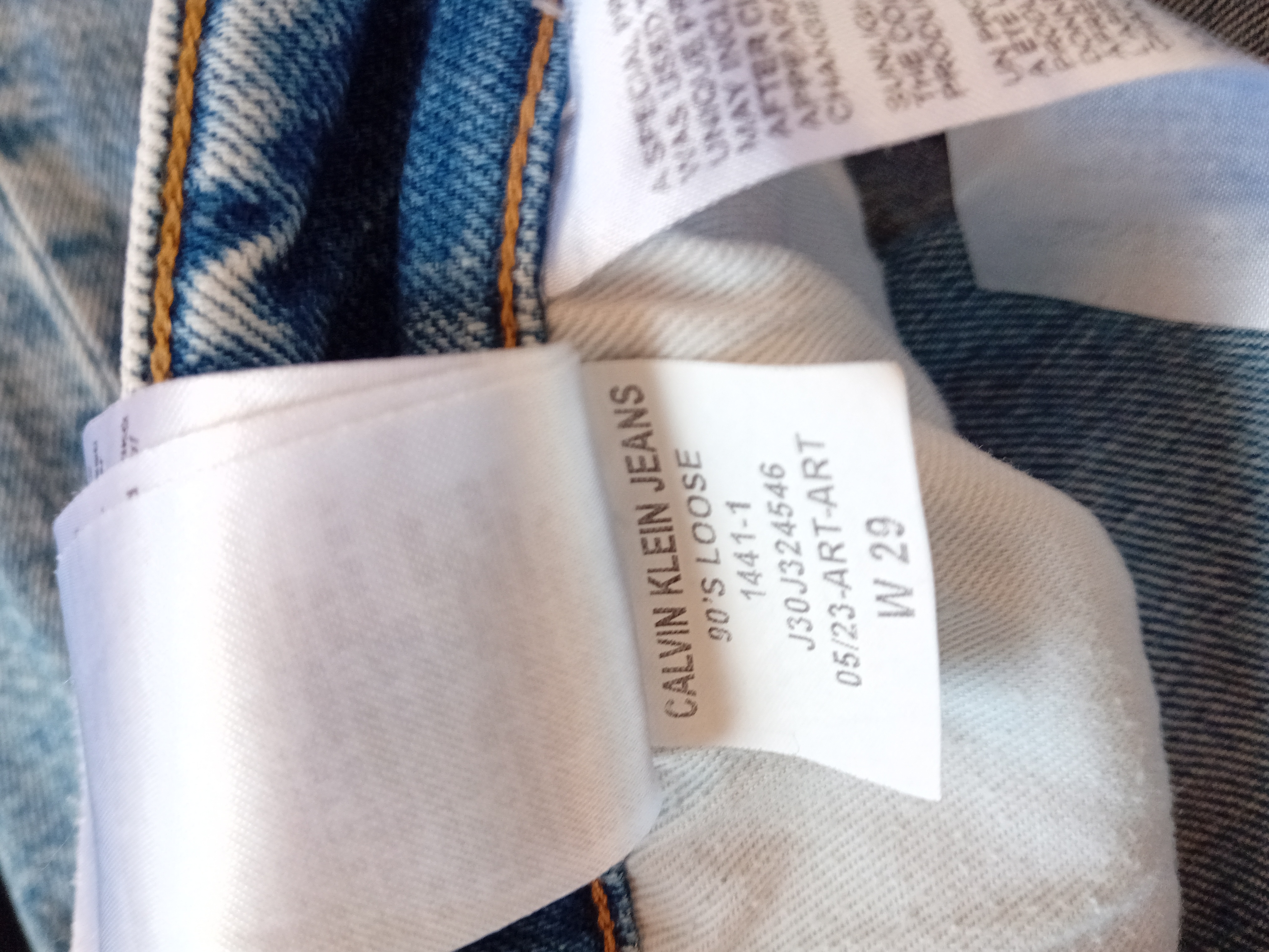 Jean Calvin Klein 90's Loose W29