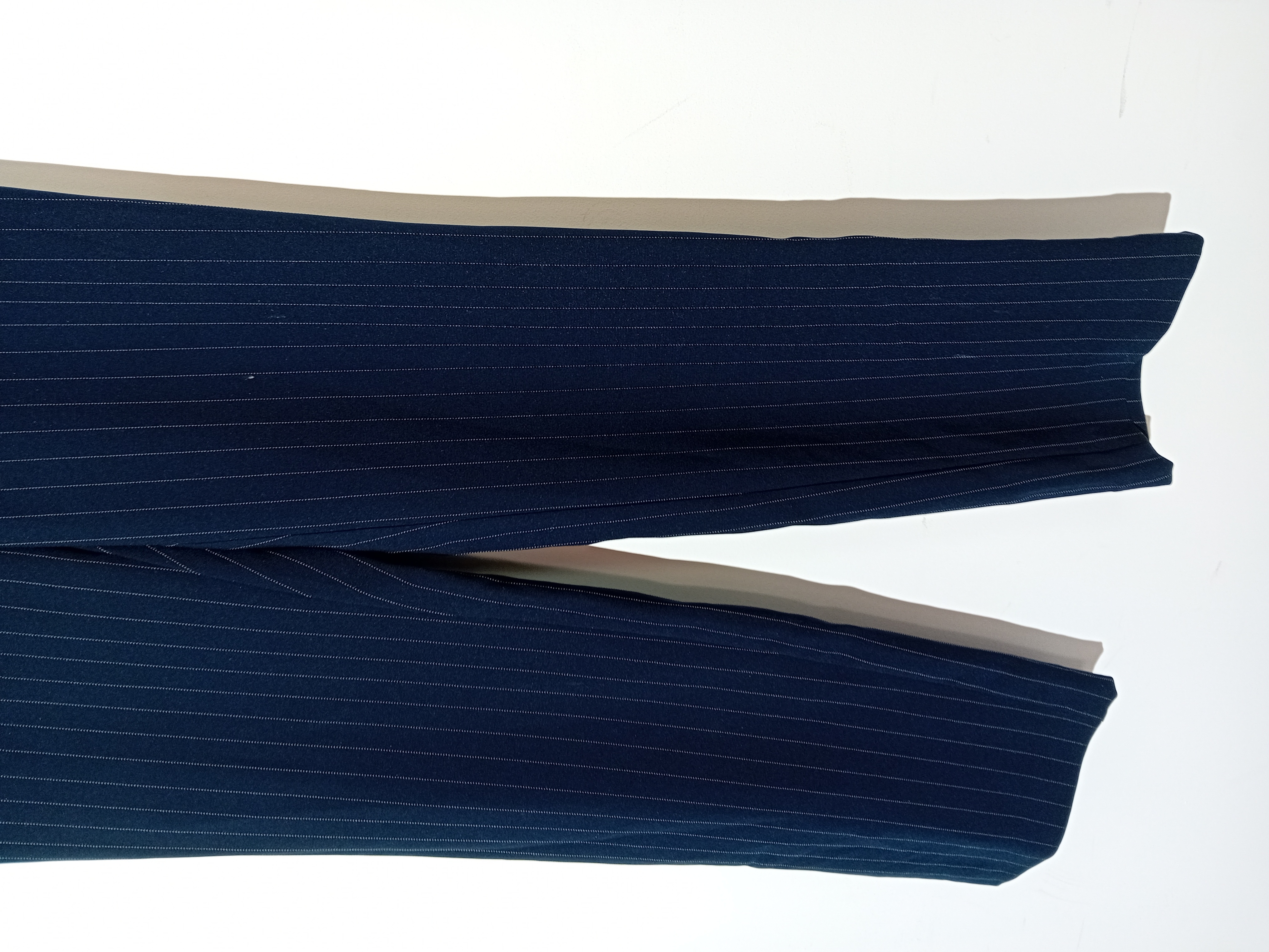 Pantalon Carotte Bleu Marine Rayures Laura Ashley Petits