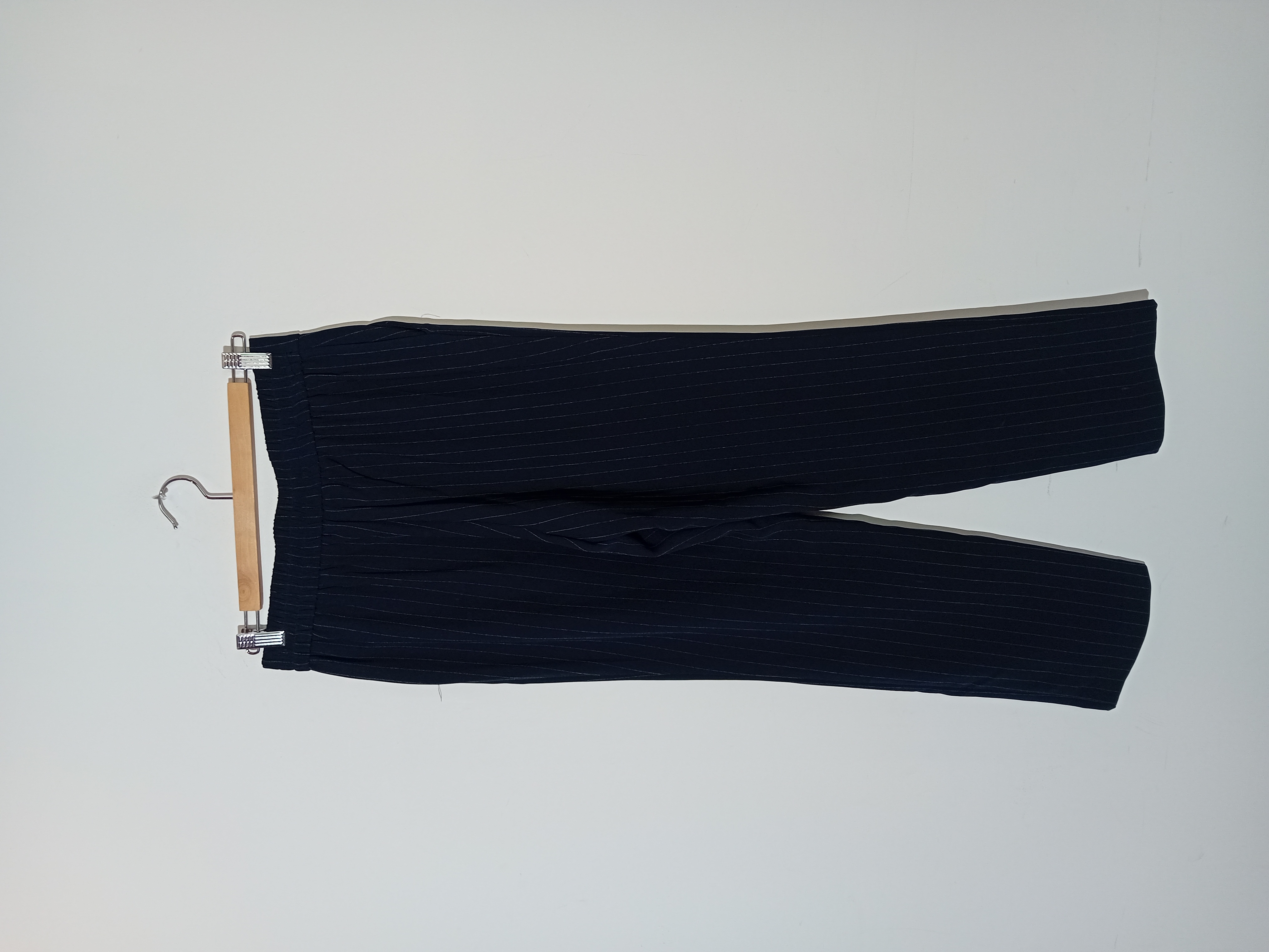 Pantalon Carotte Bleu Marine Rayures Laura Ashley Petits