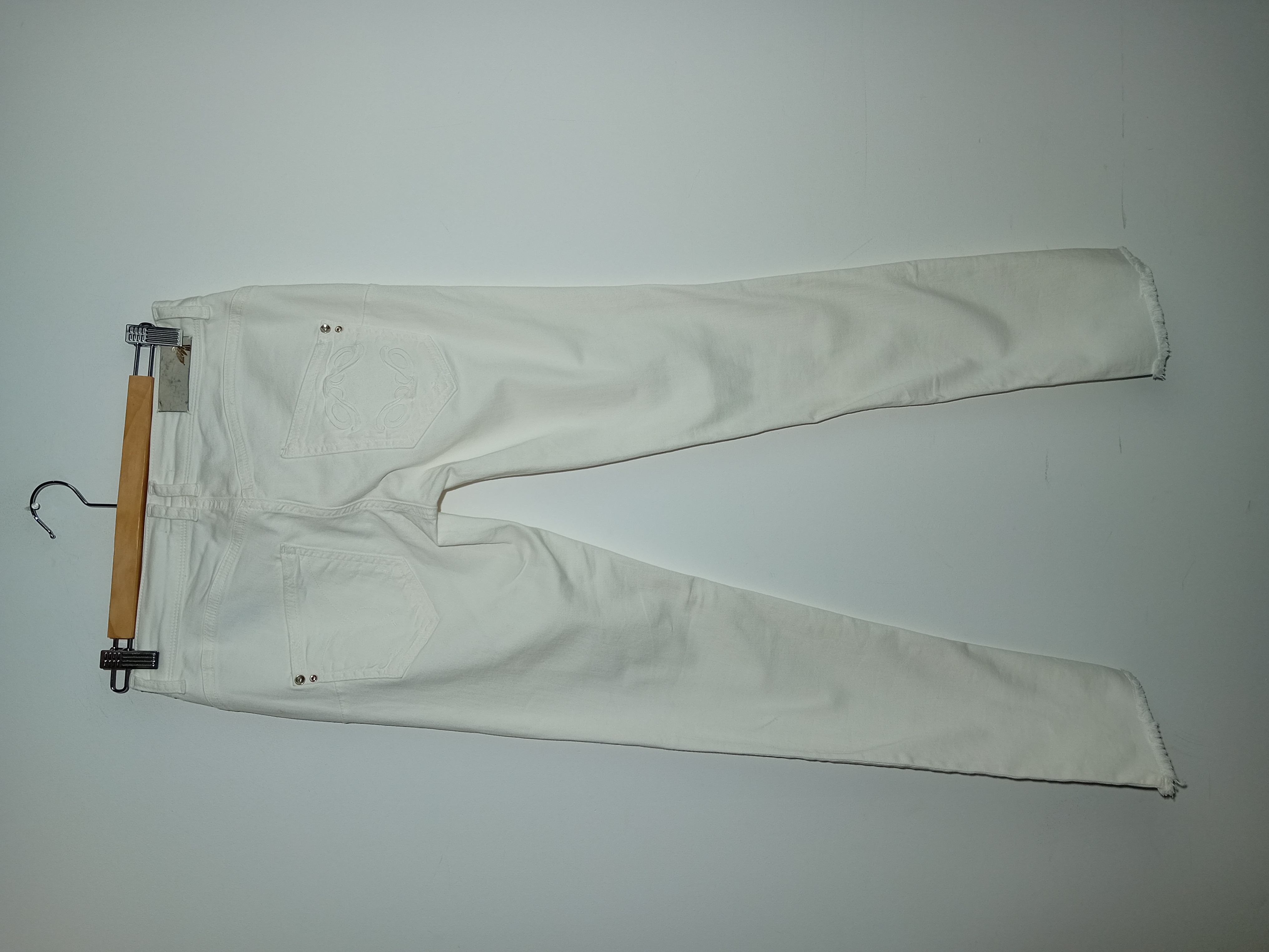 Jean Slim Blanc Patrizia Pepe W28