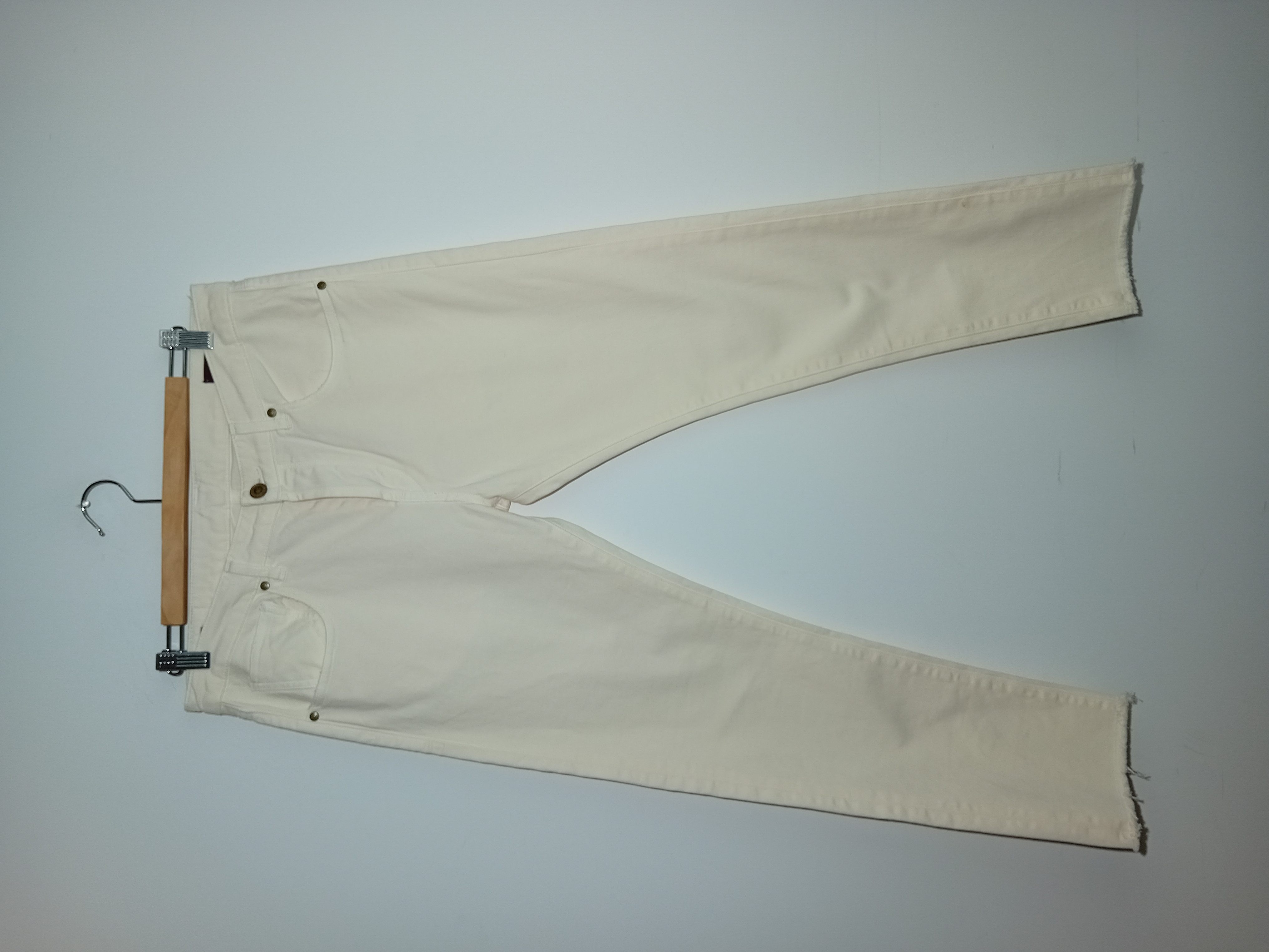 Pantalon Jean Blanc Cassé True Nyc