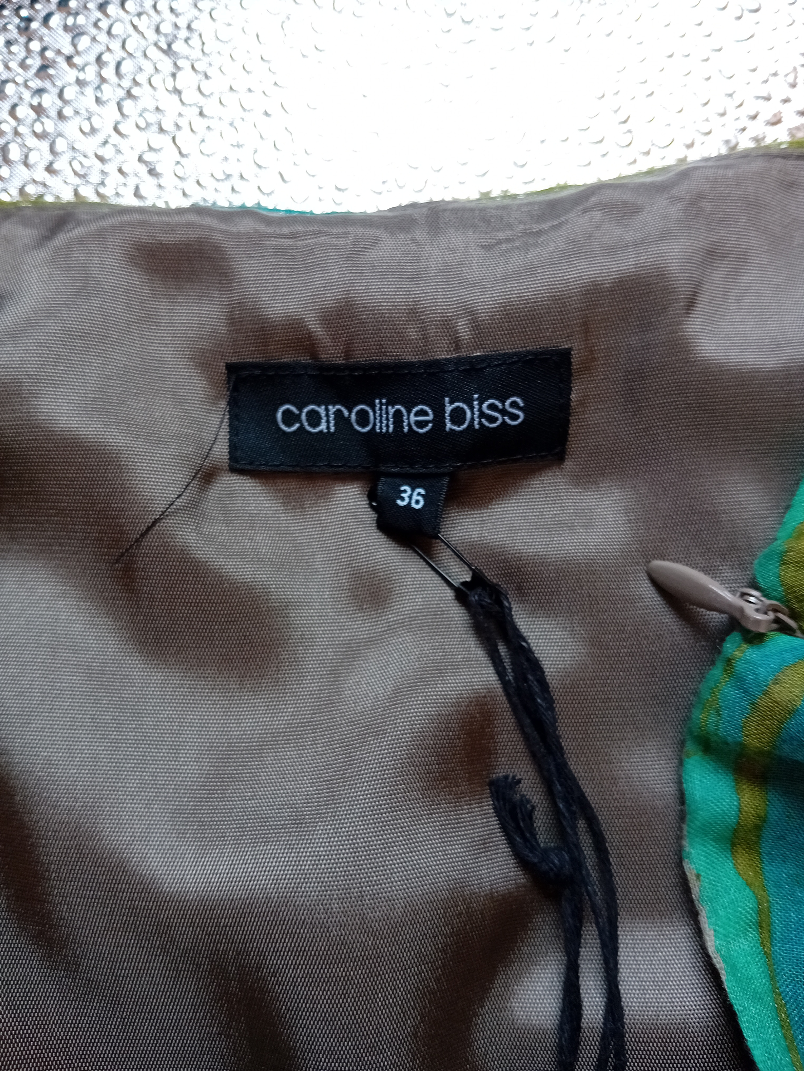 Jupe À Rayures Multicolores Caroline Biss