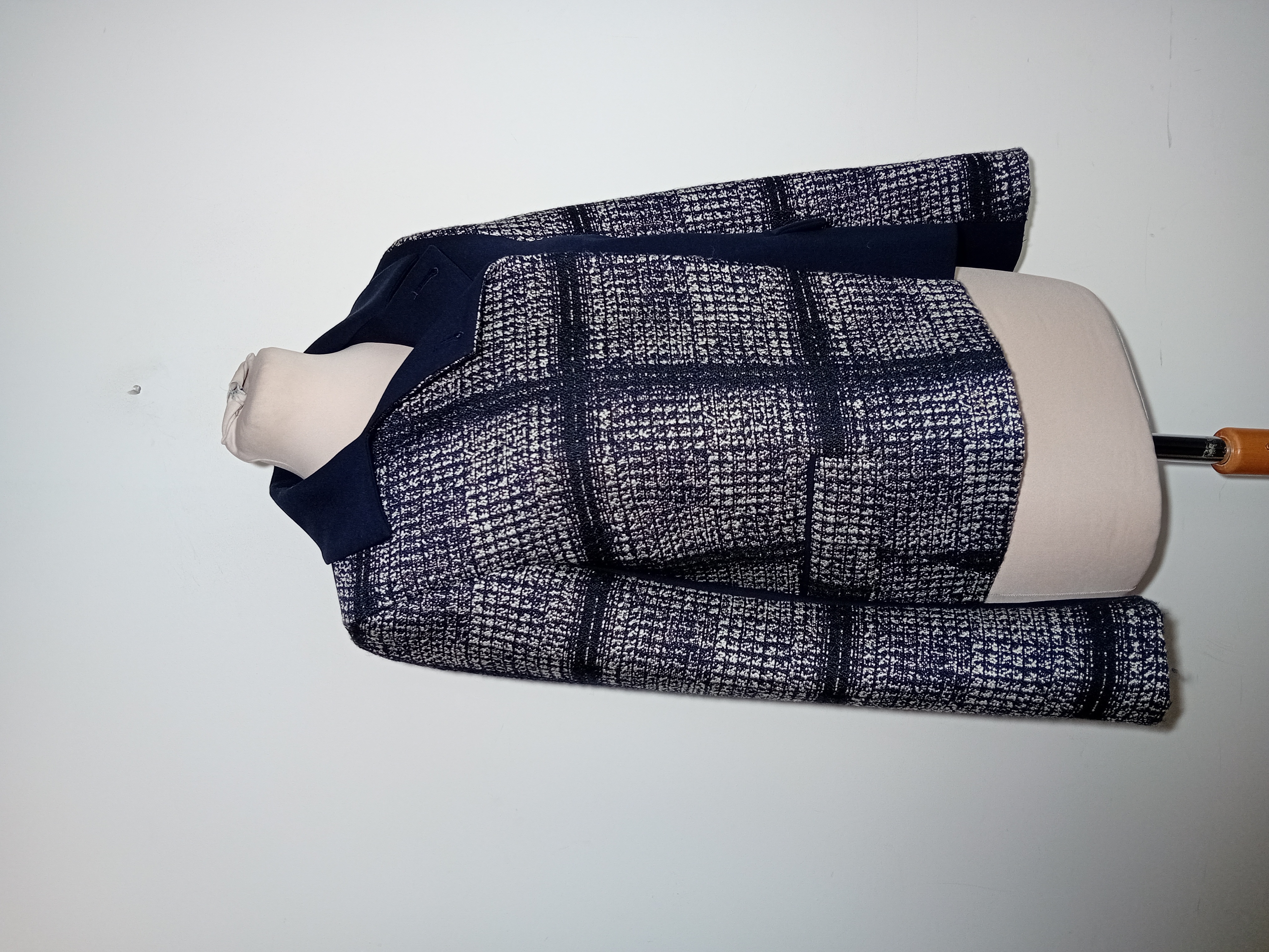 Veste Bi-matiere Gerard Darel Carreaux