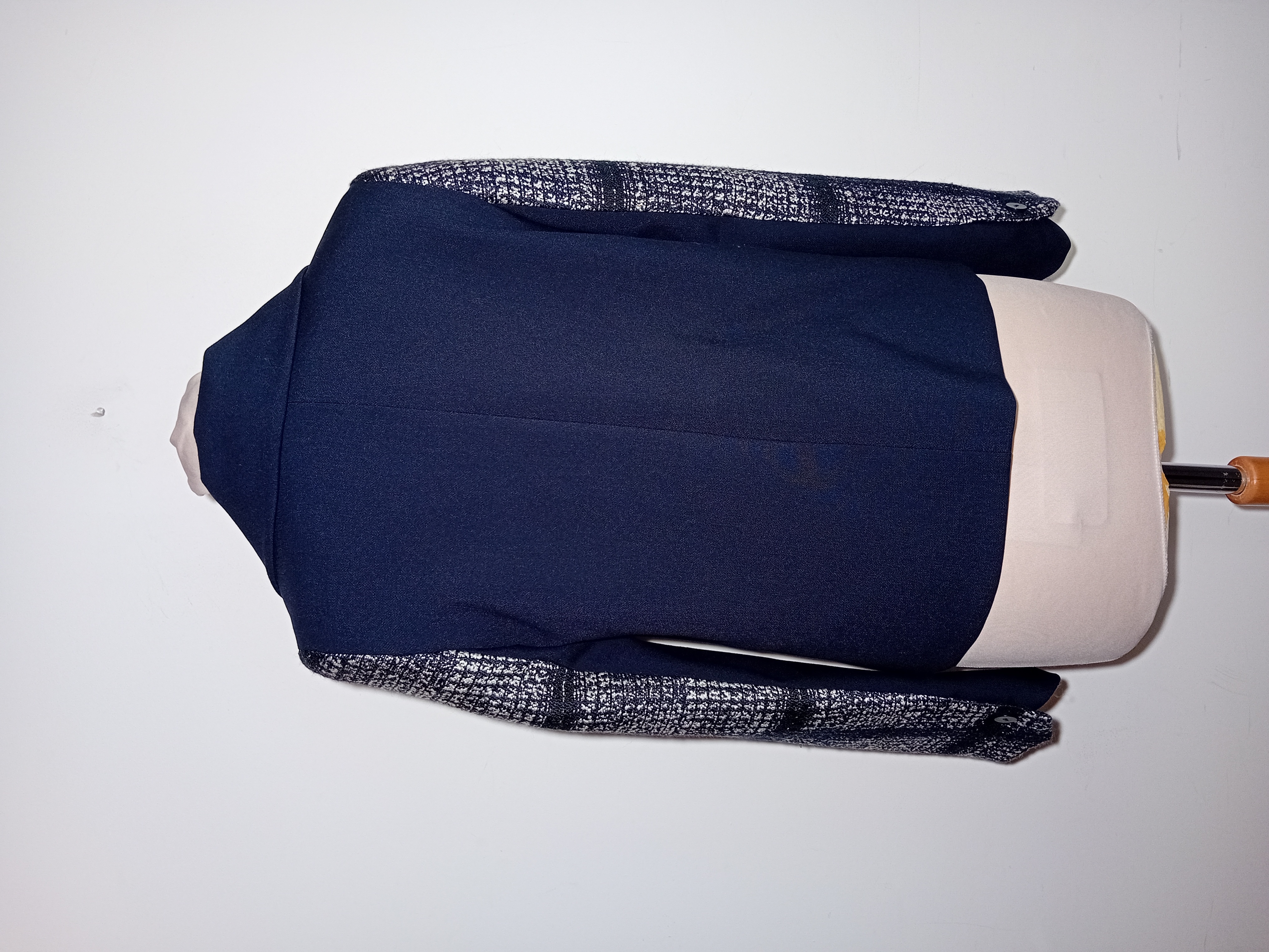 Veste Bi-matiere Gerard Darel Carreaux