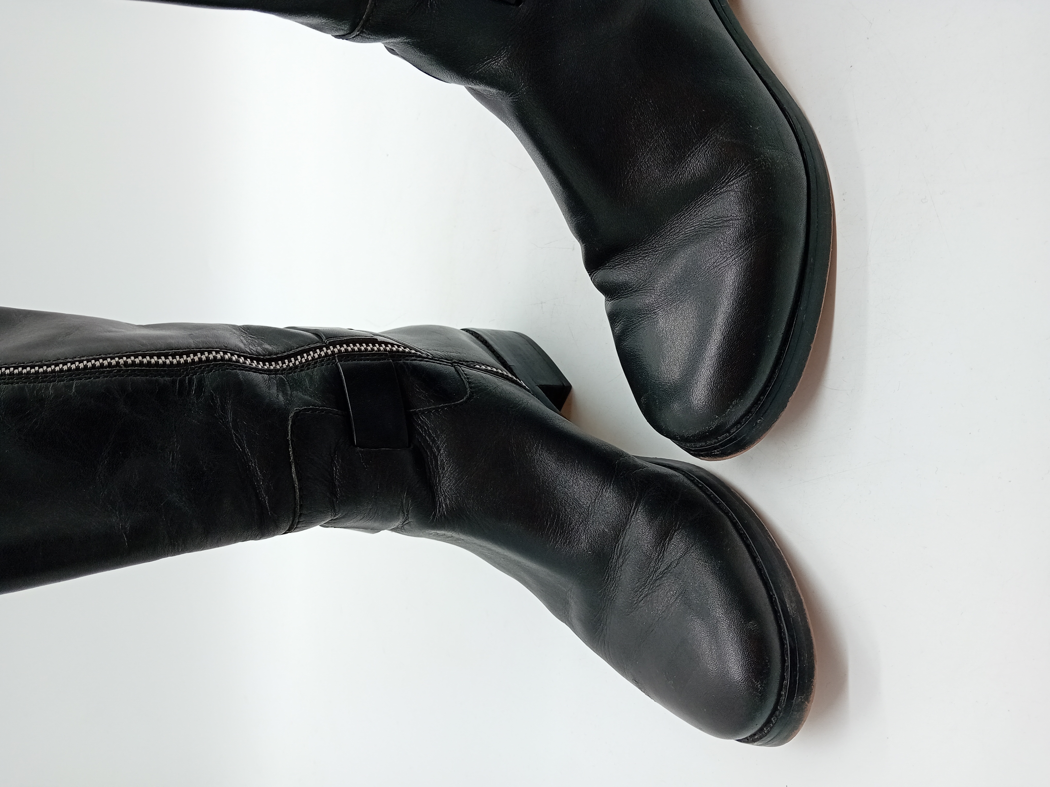 Bottes Hautes Michael Kors Cuir Noir
