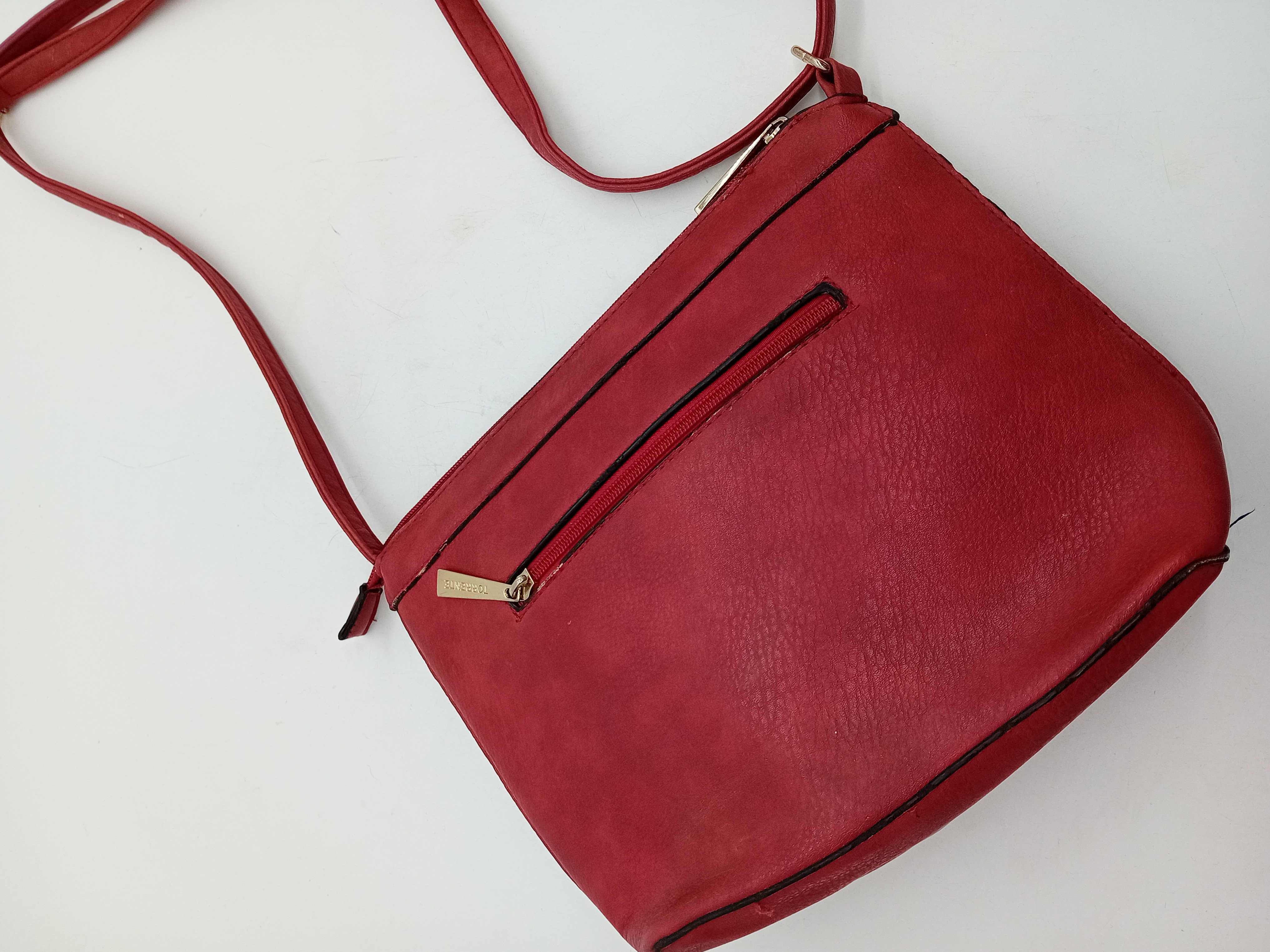 Sac À Bandoulière Rouge Torrente