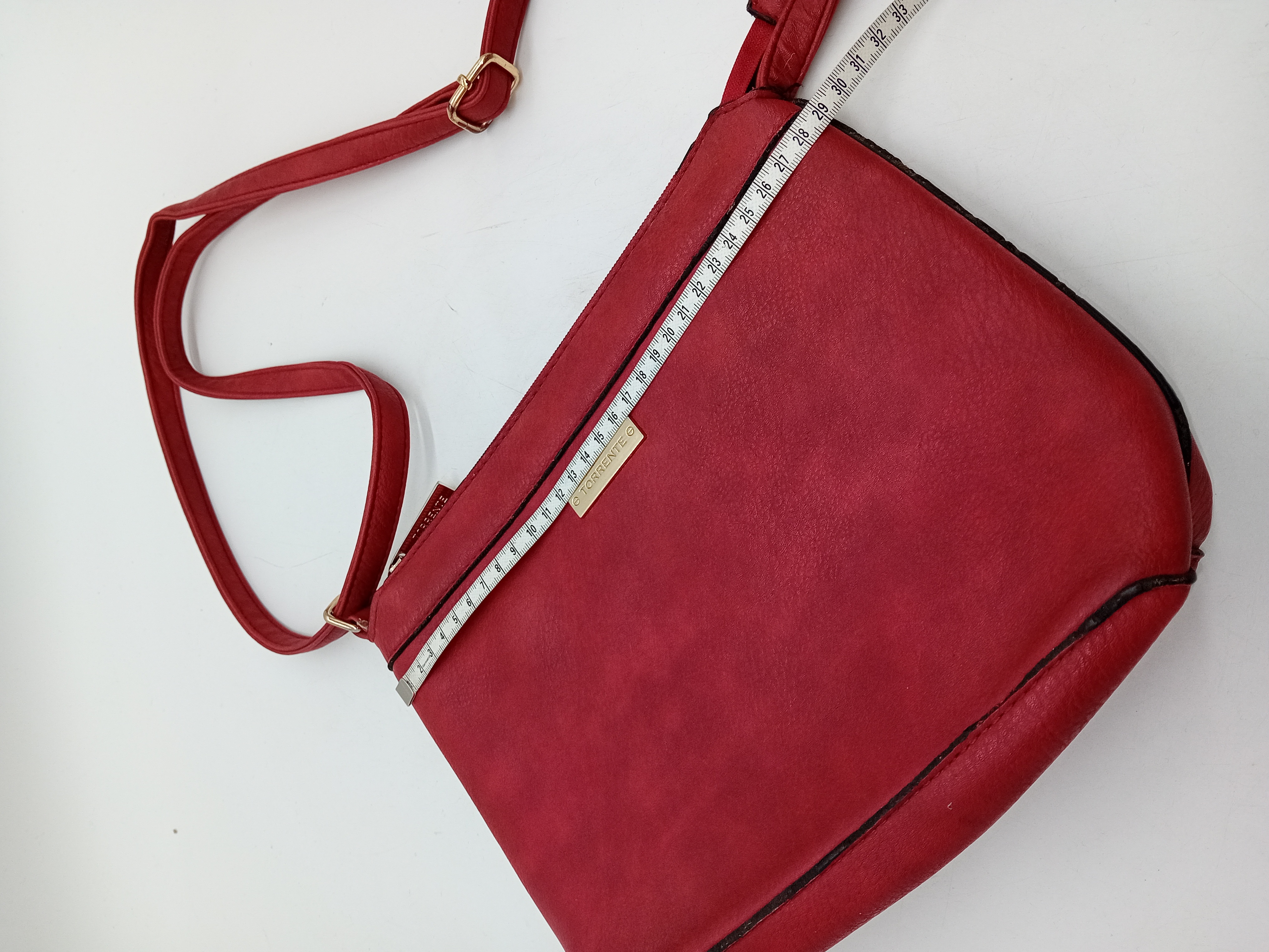Sac À Bandoulière Rouge Torrente