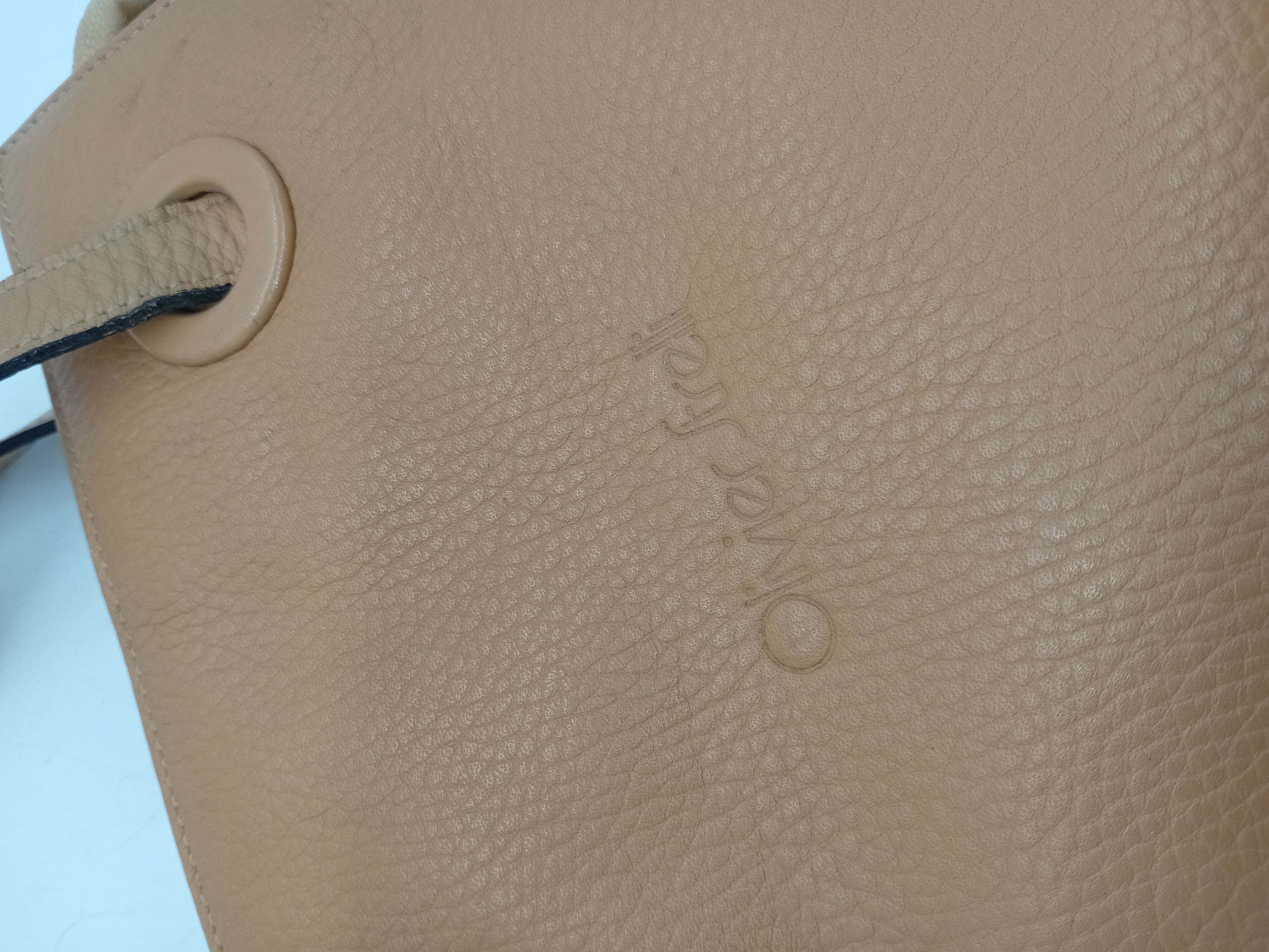 Sac A Main En Cuir Marron Olivier Strelli
