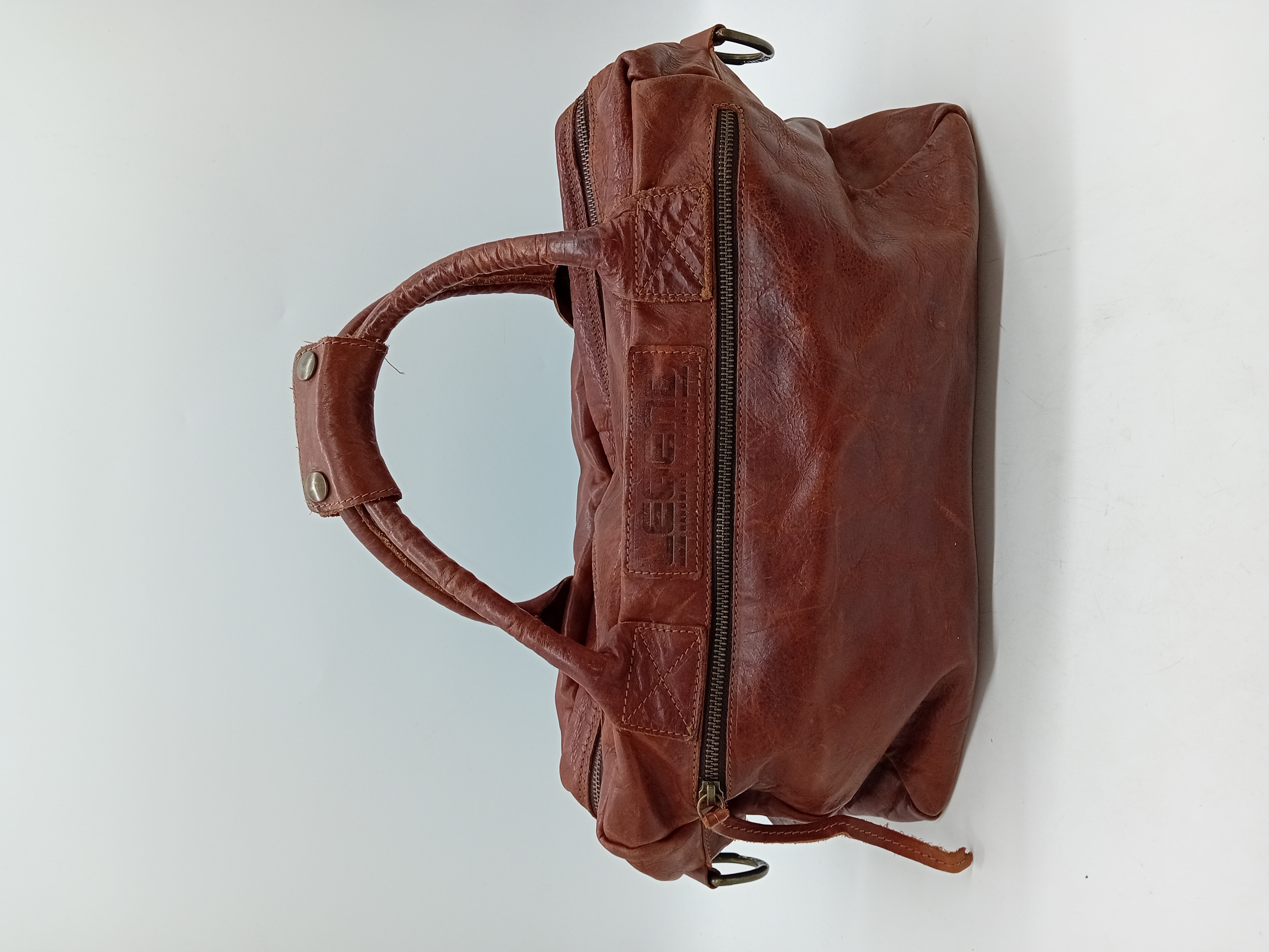 Sac À Main Cuir Legend Marron