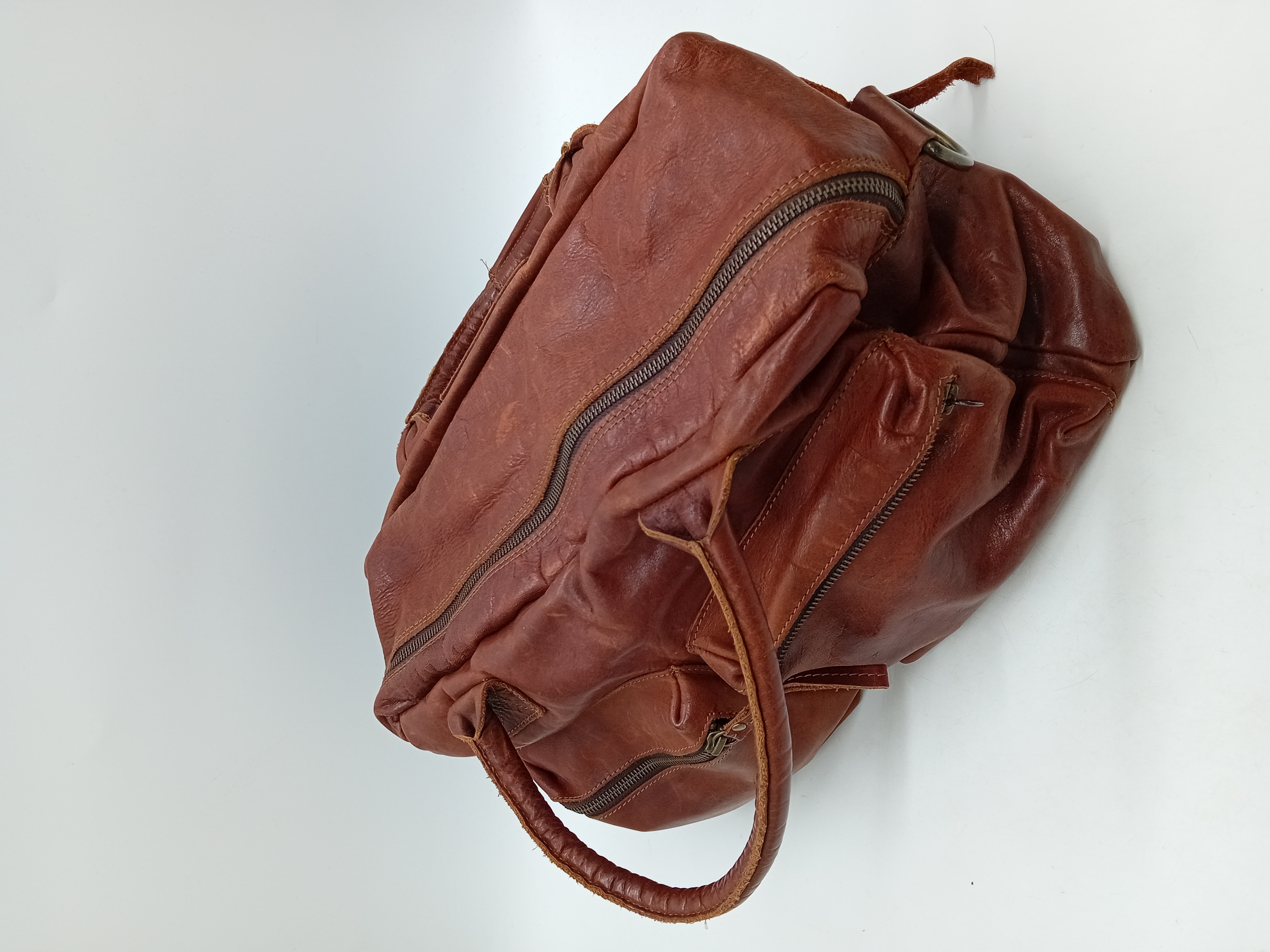 Sac À Main Cuir Legend Marron