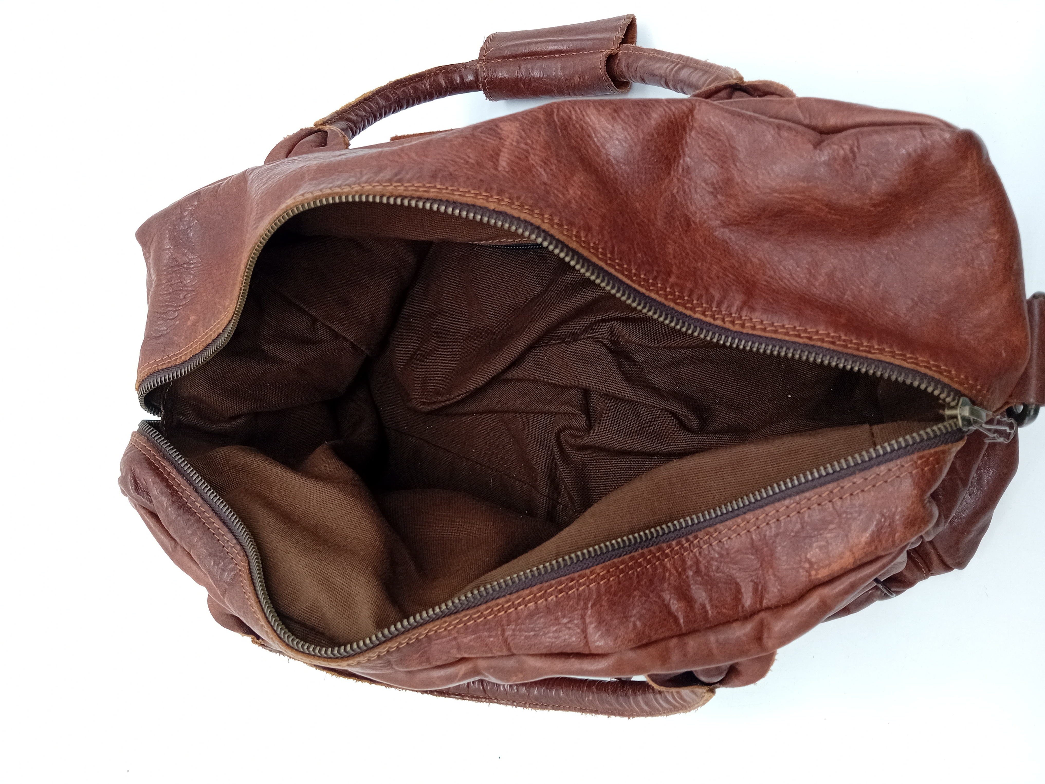 Sac À Main Cuir Legend Marron