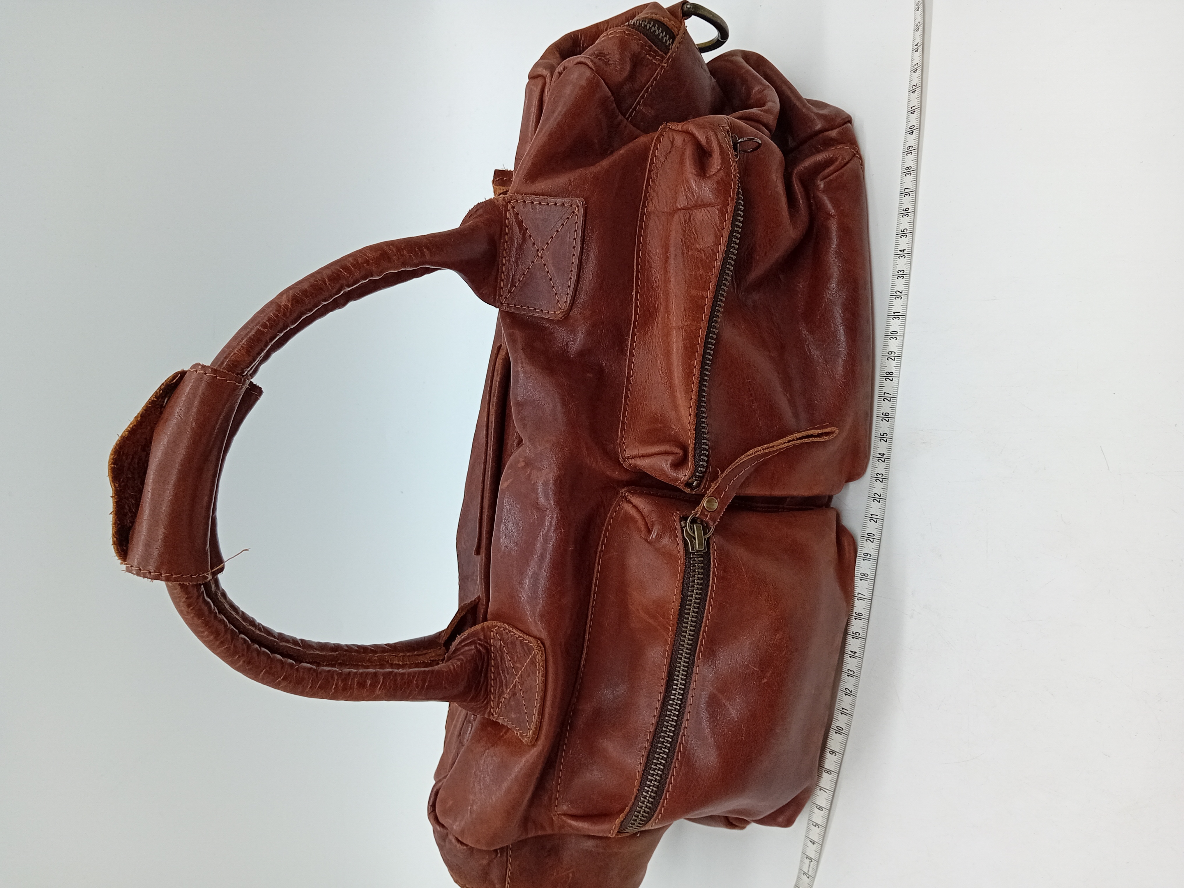 Sac À Main Cuir Legend Marron