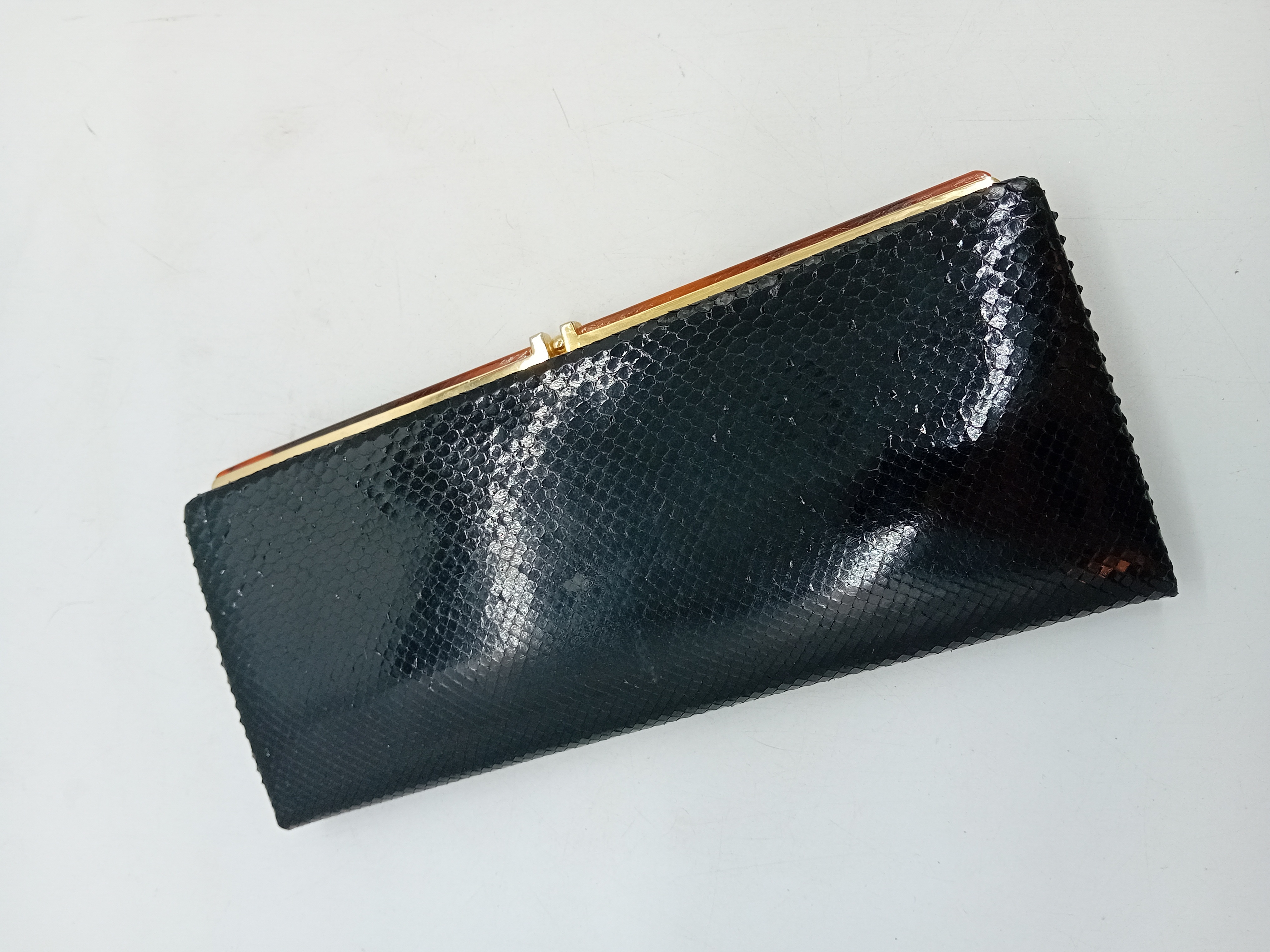 Pochette Vintage Effet Serpent