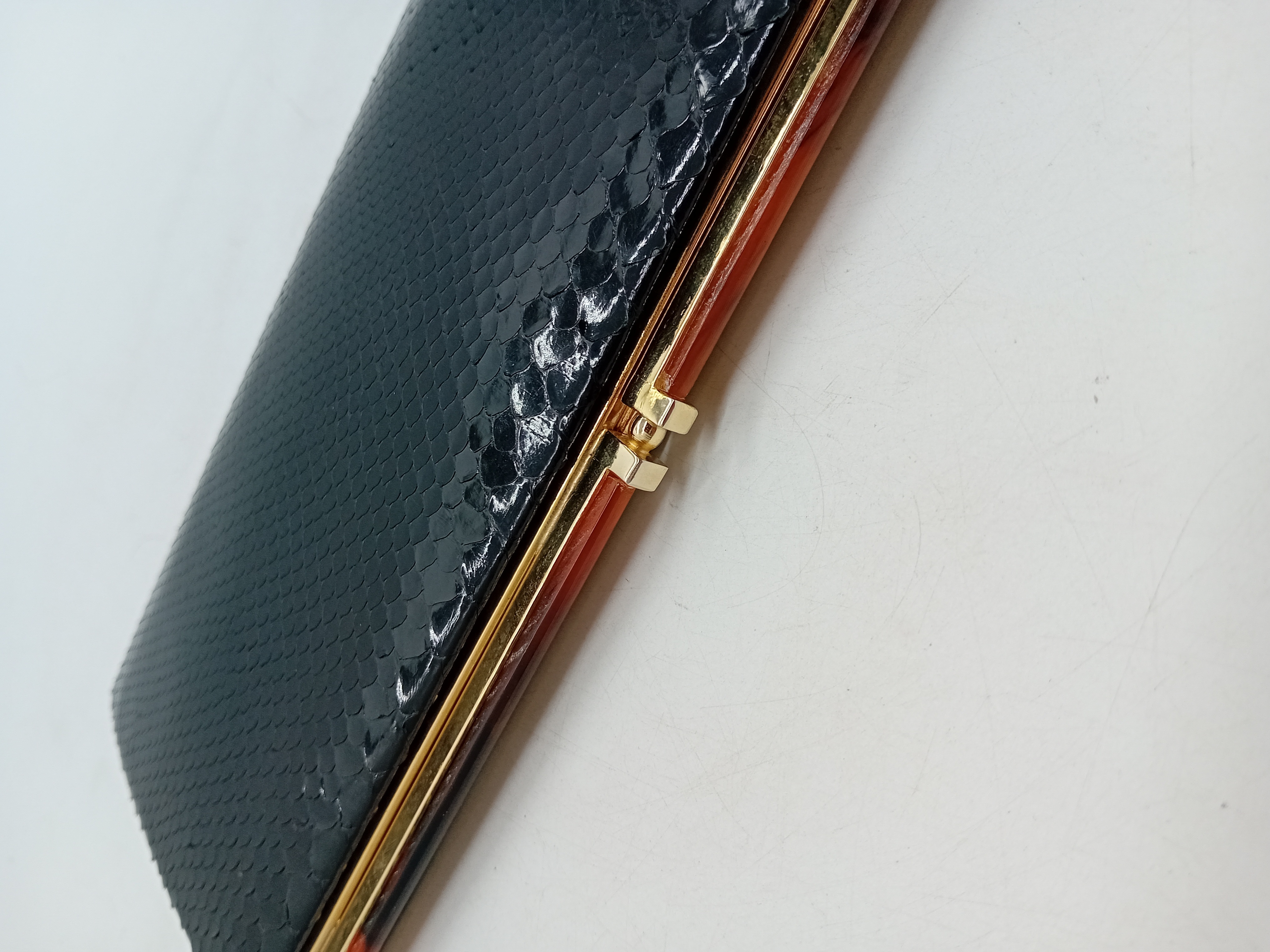 Pochette Vintage Effet Serpent
