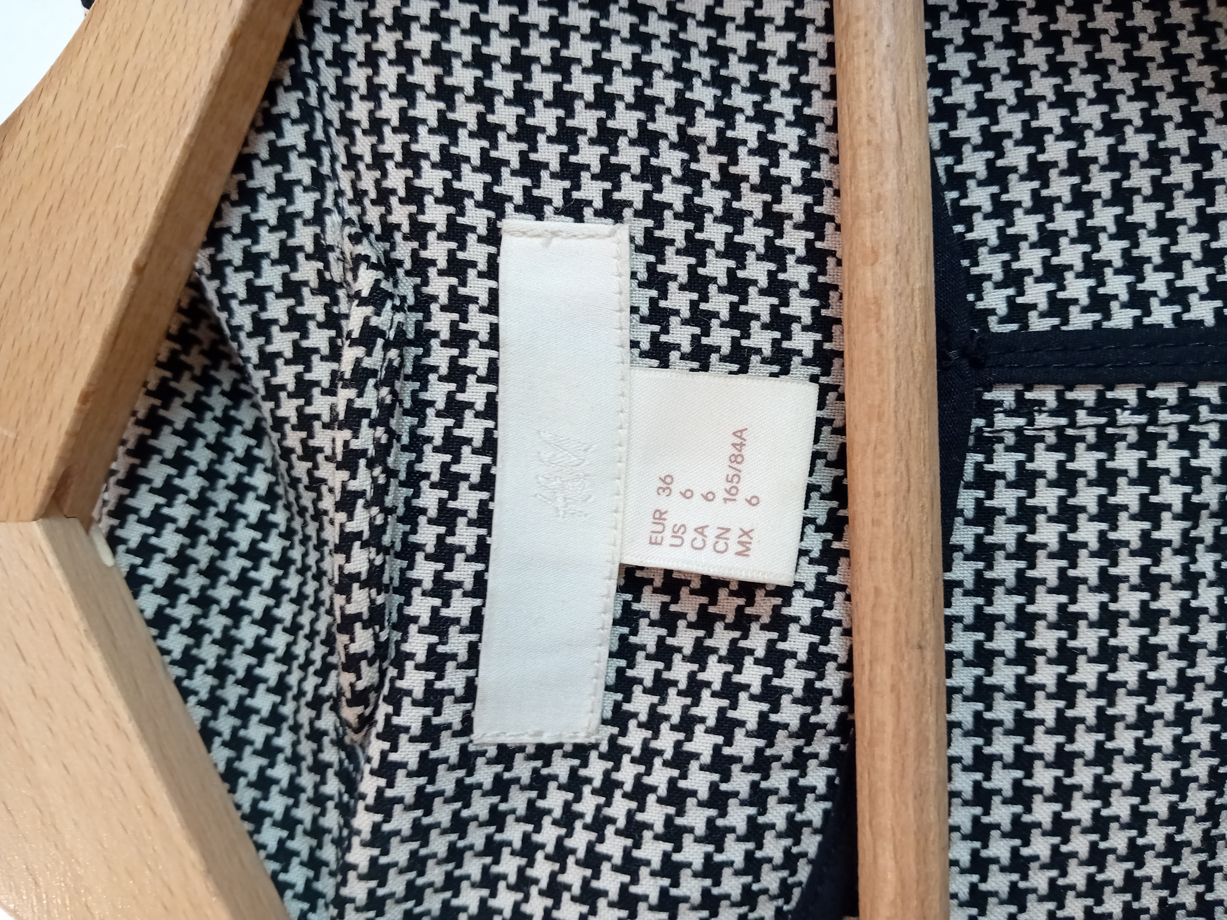 Trench léger H&m Pied-de-poule S