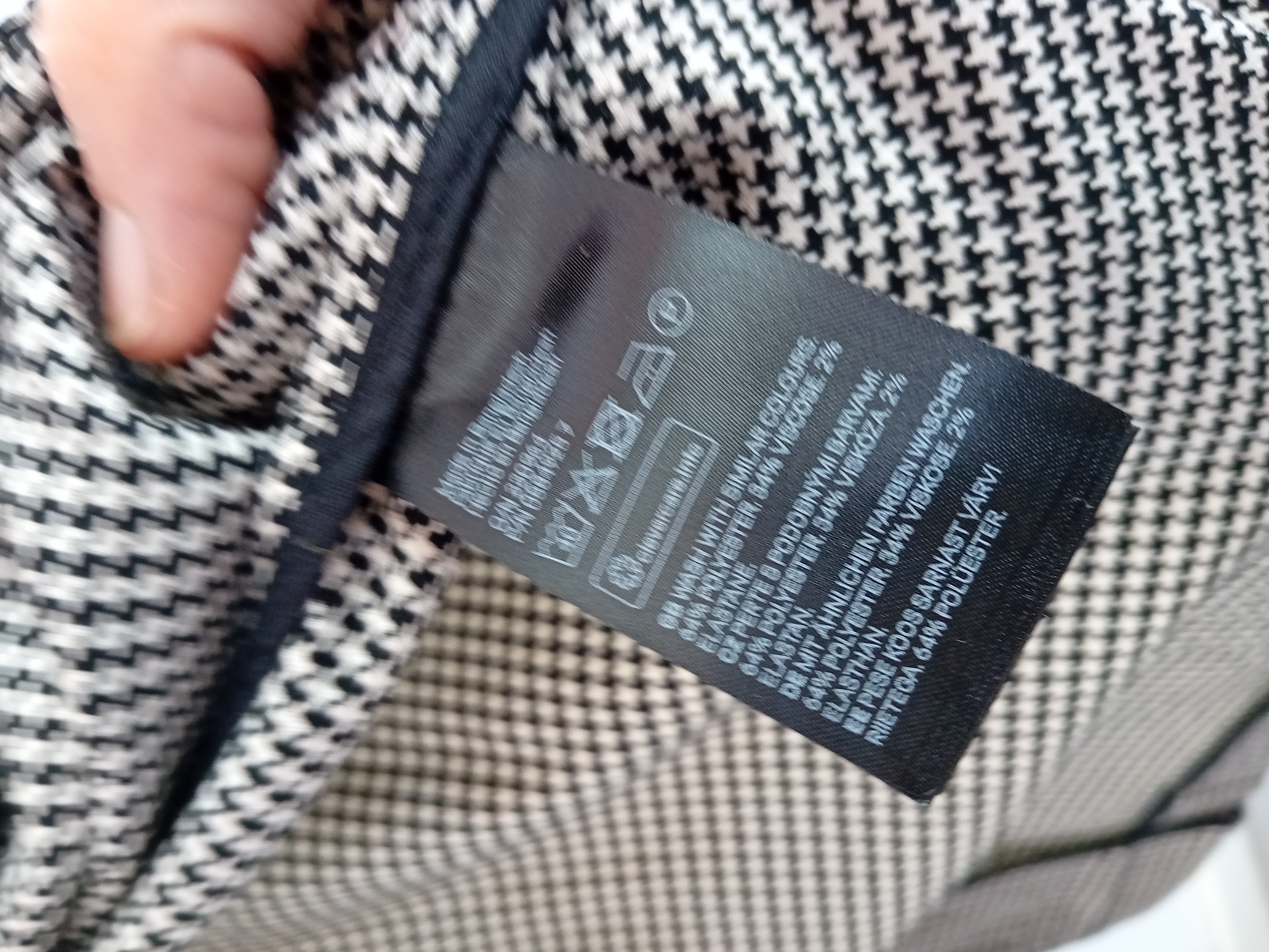 Trench léger H&m Pied-de-poule S