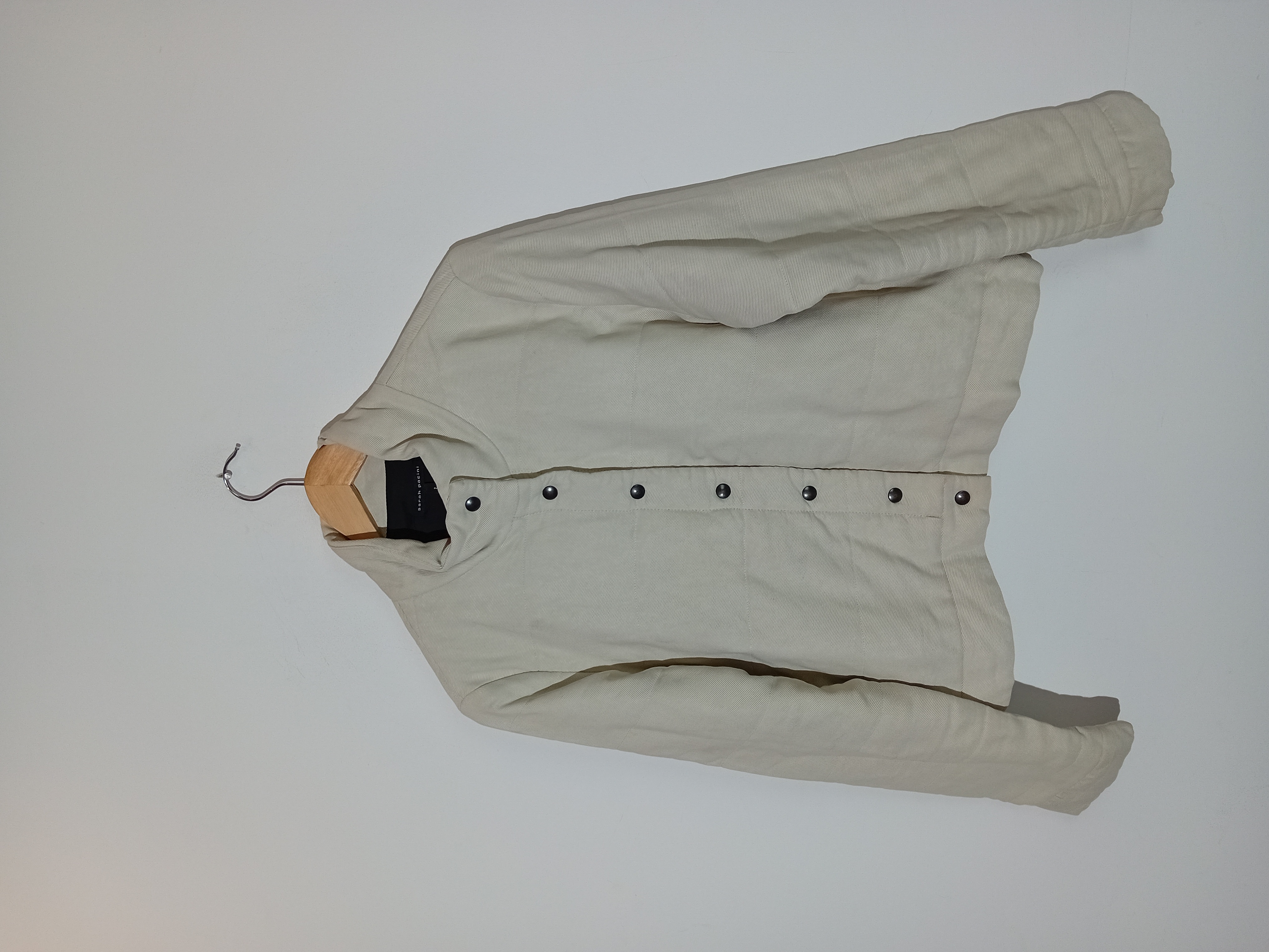 Veste Légère Matelassée Beige Sarah Pacini L