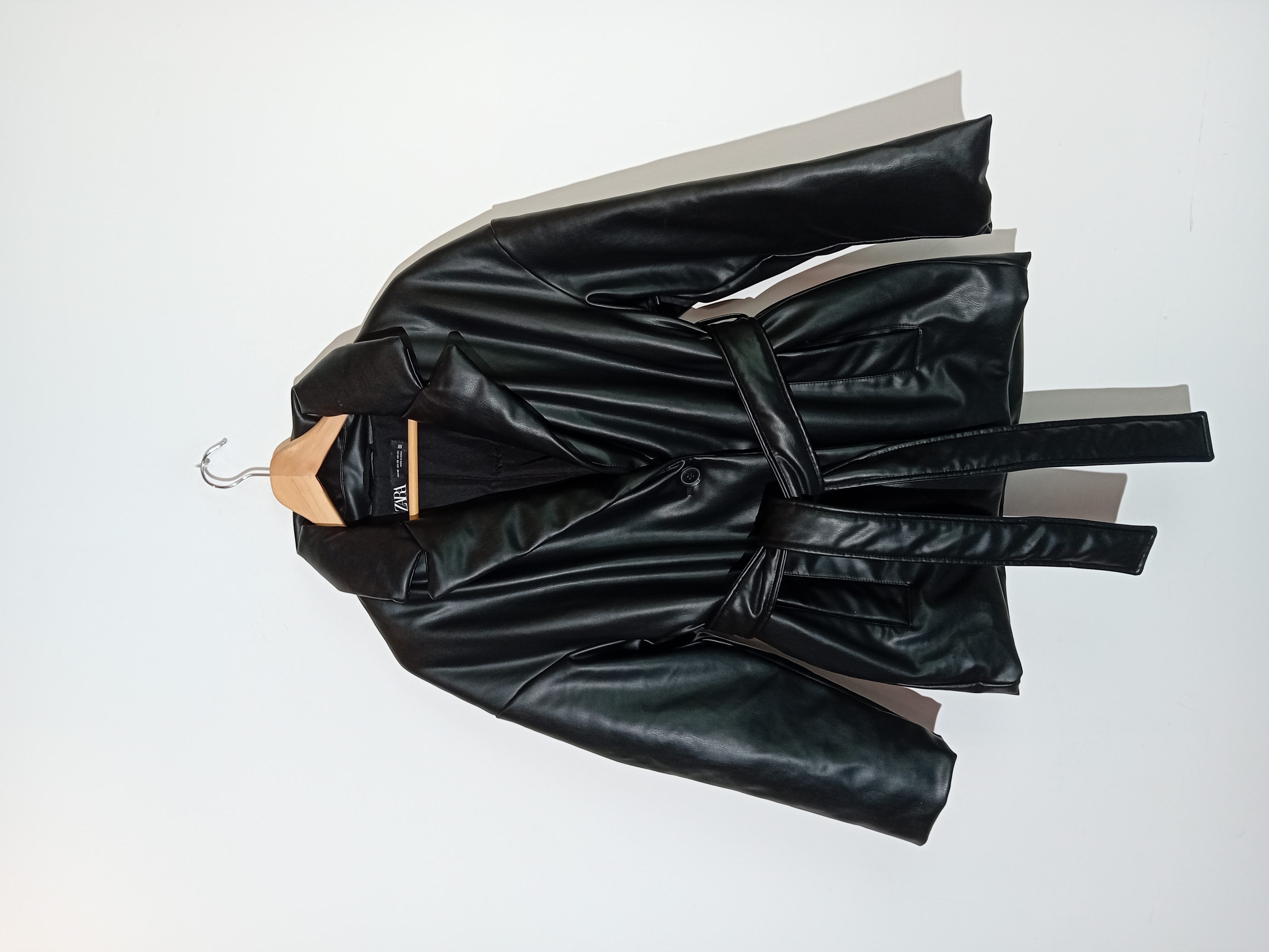 Veste Simili Cuir Zara Xs