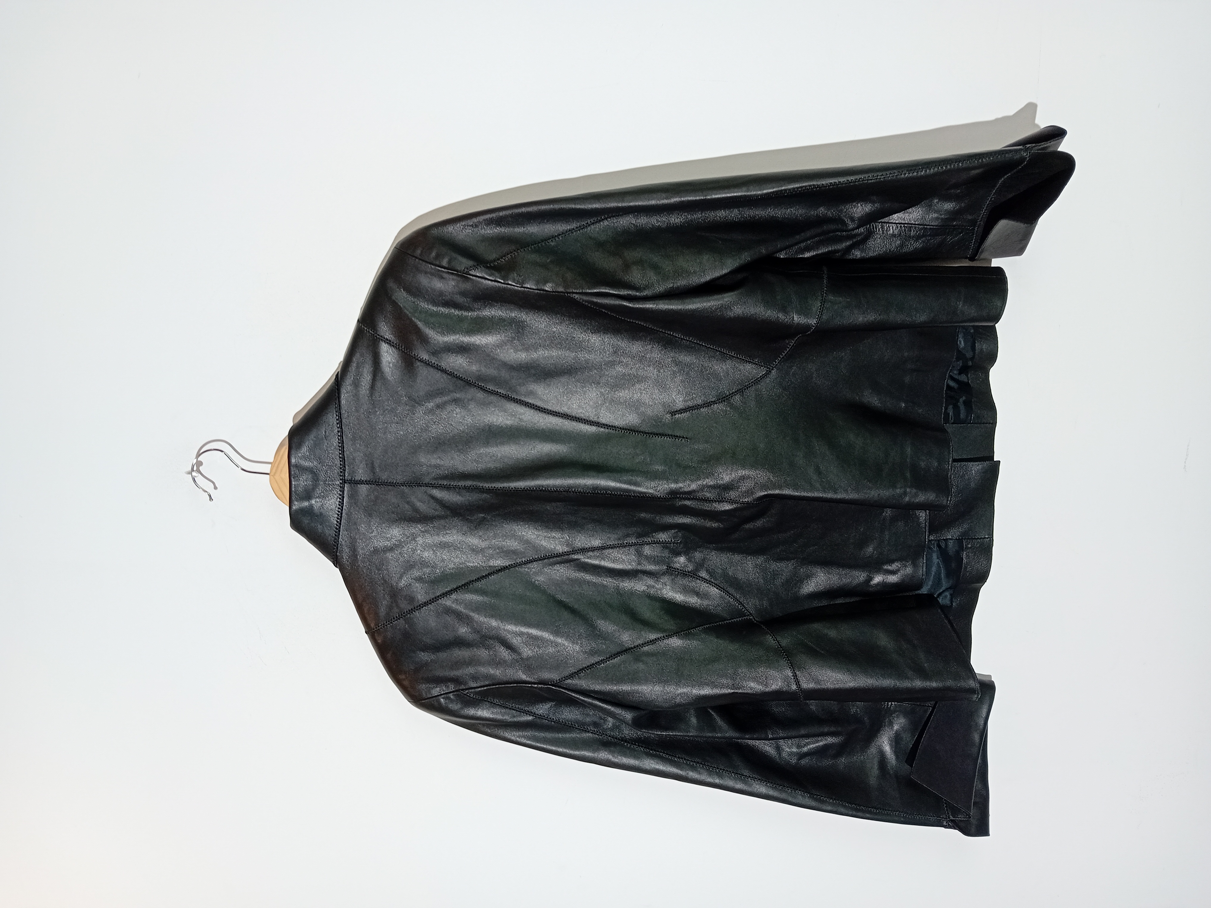 Veste En Cuir Noir Simorra Xl