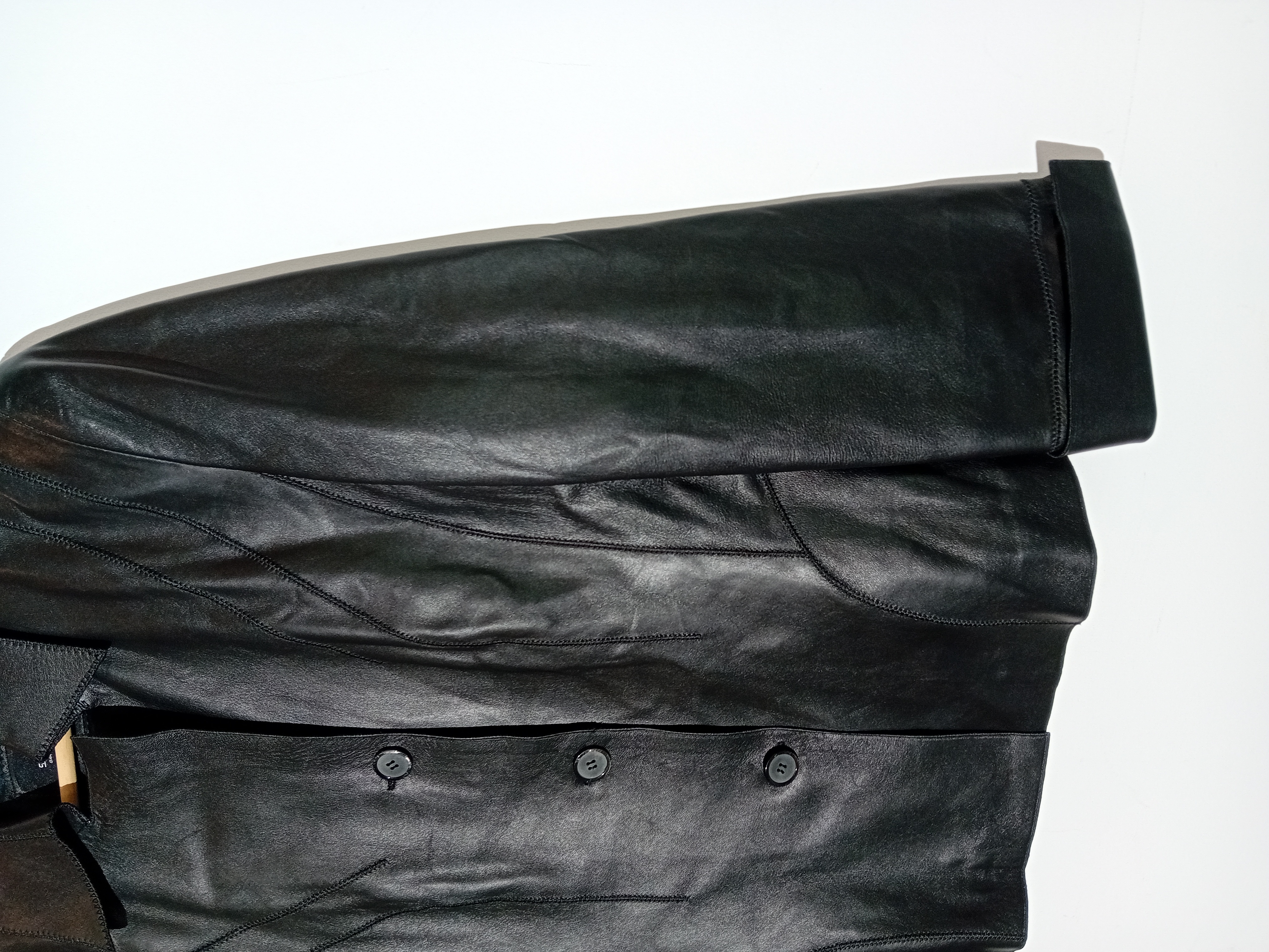 Veste En Cuir Noir Simorra Xl