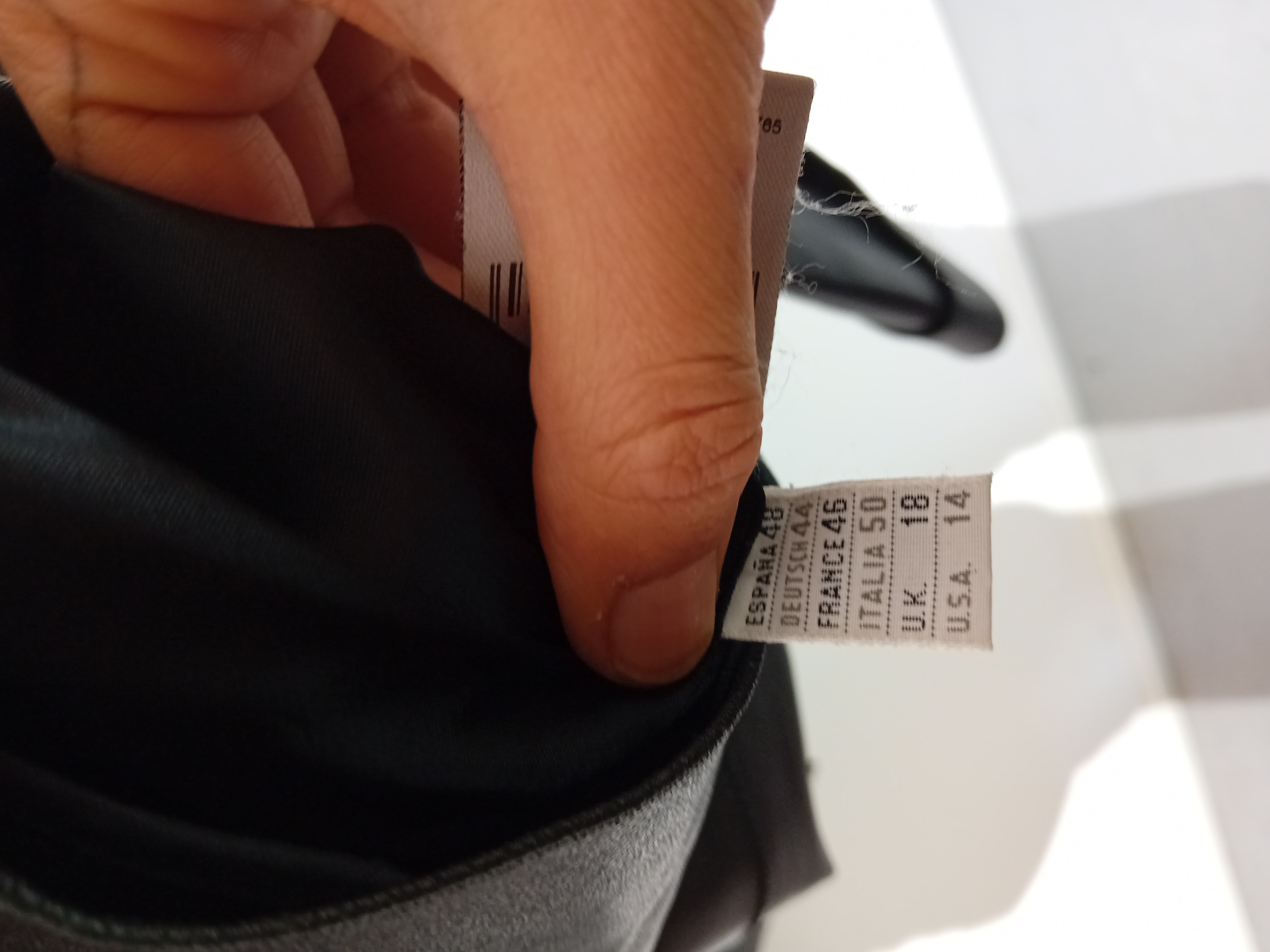 Veste En Cuir Noir Simorra Xl