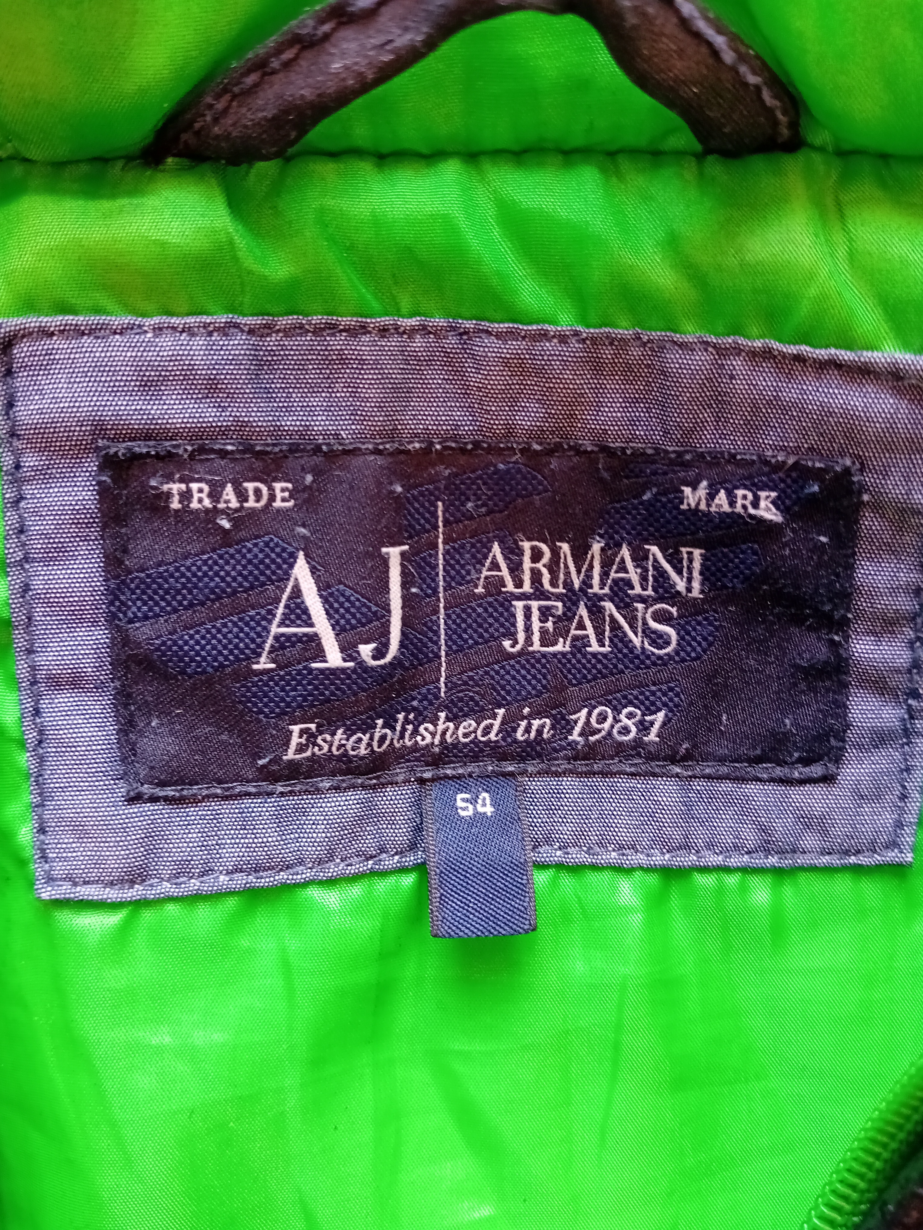Doudoune Armani Jeans Noire Xl