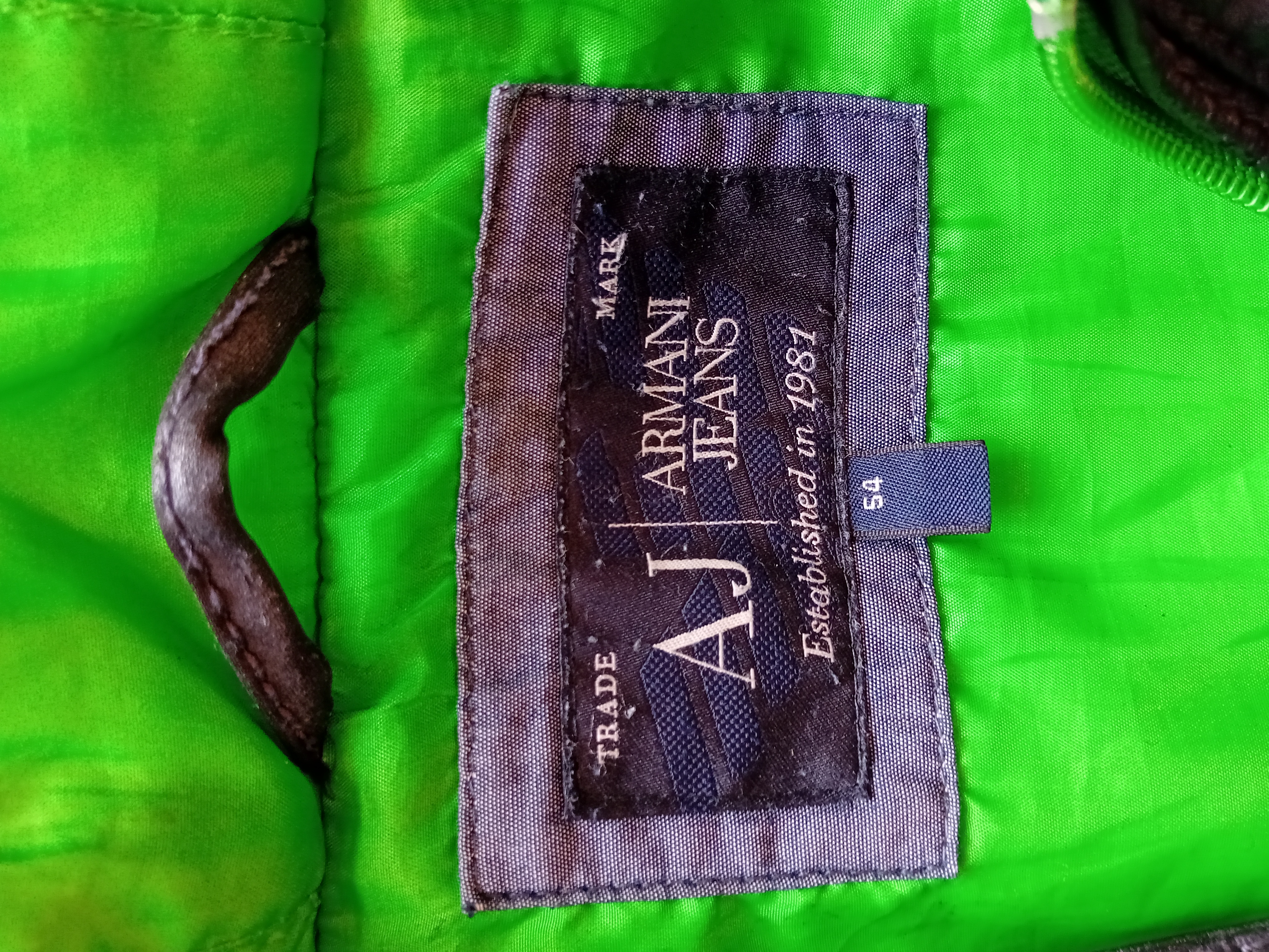 Doudoune Armani Jeans Noire Xl