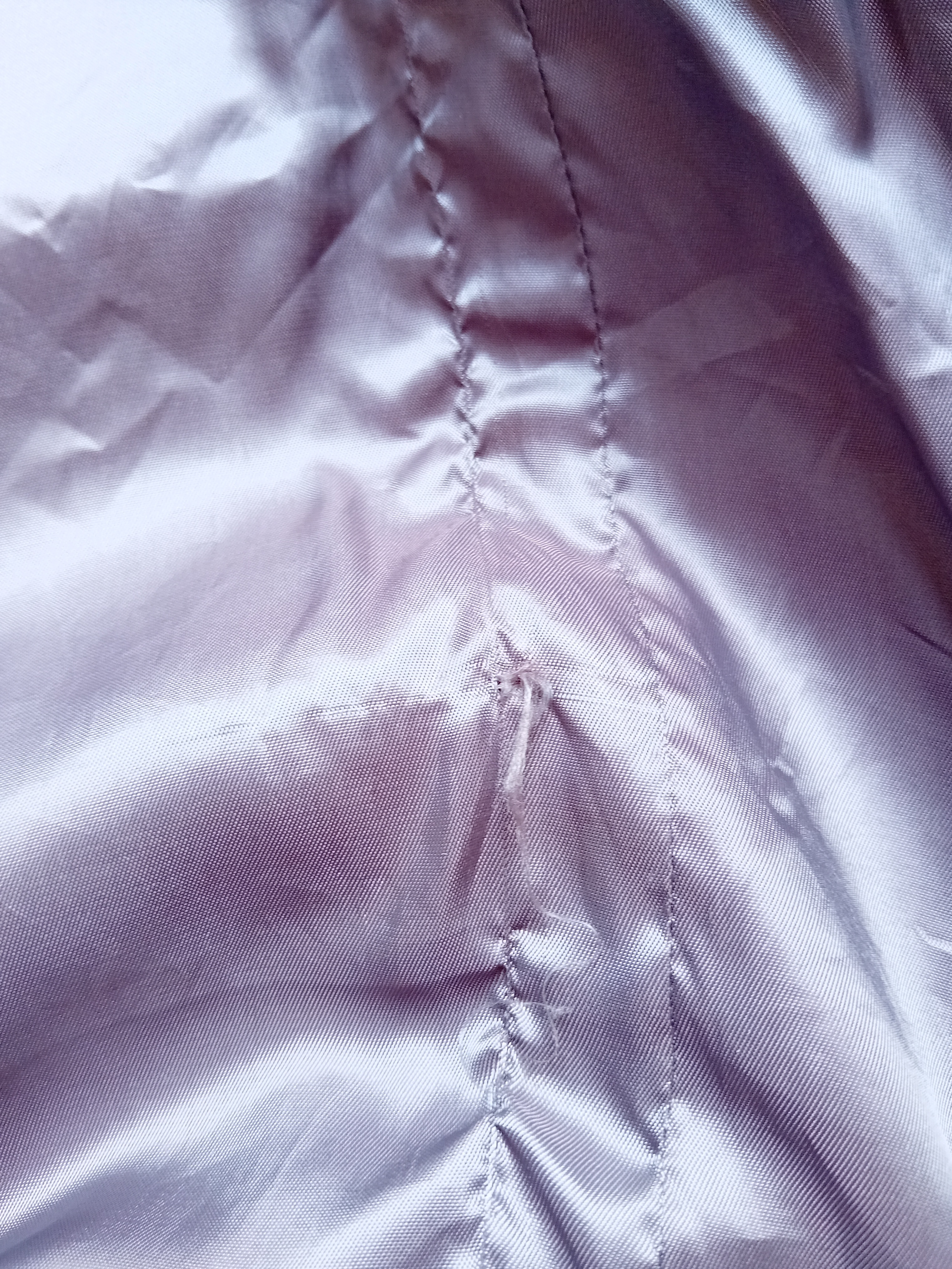 Manteau Fausse Fourrure Lilas Mng S