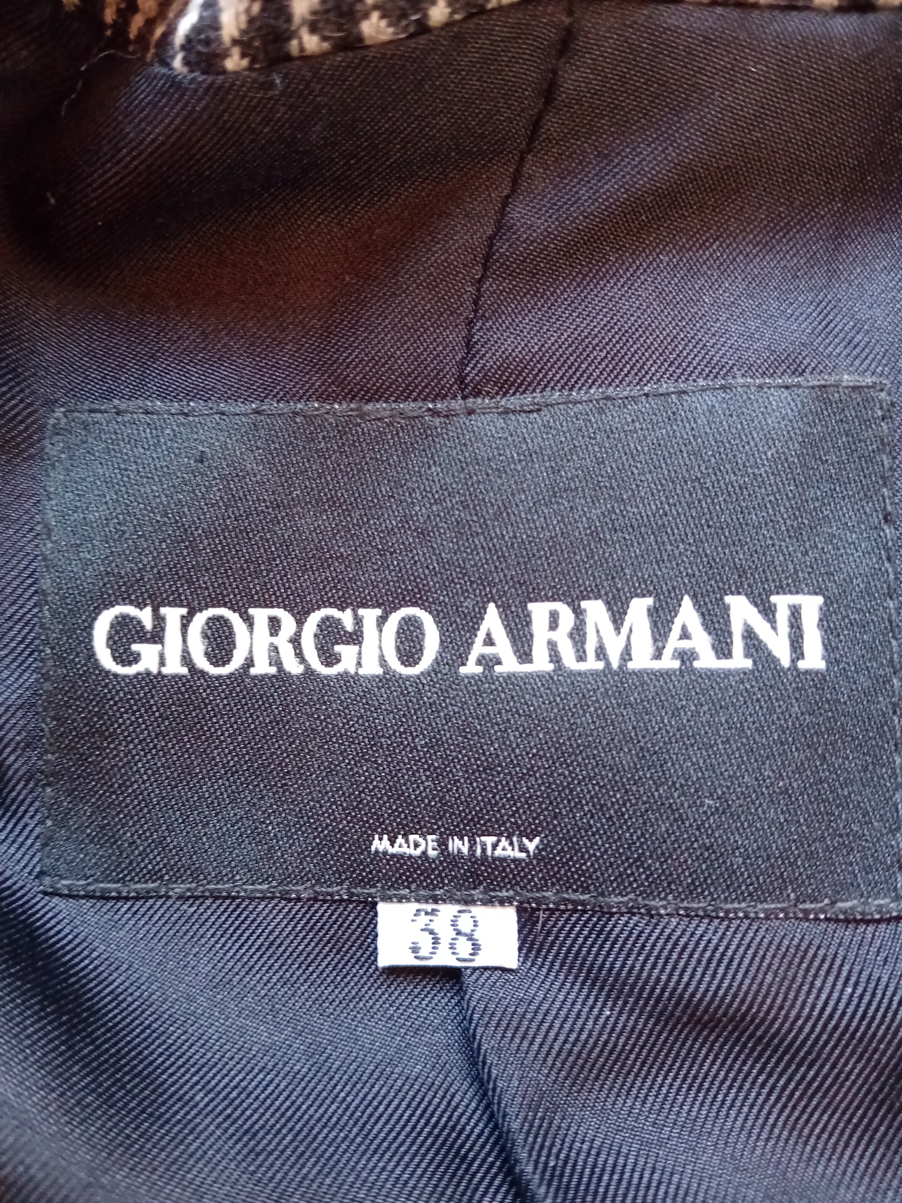 Blazer Giorgio Armani Cachemire Soie