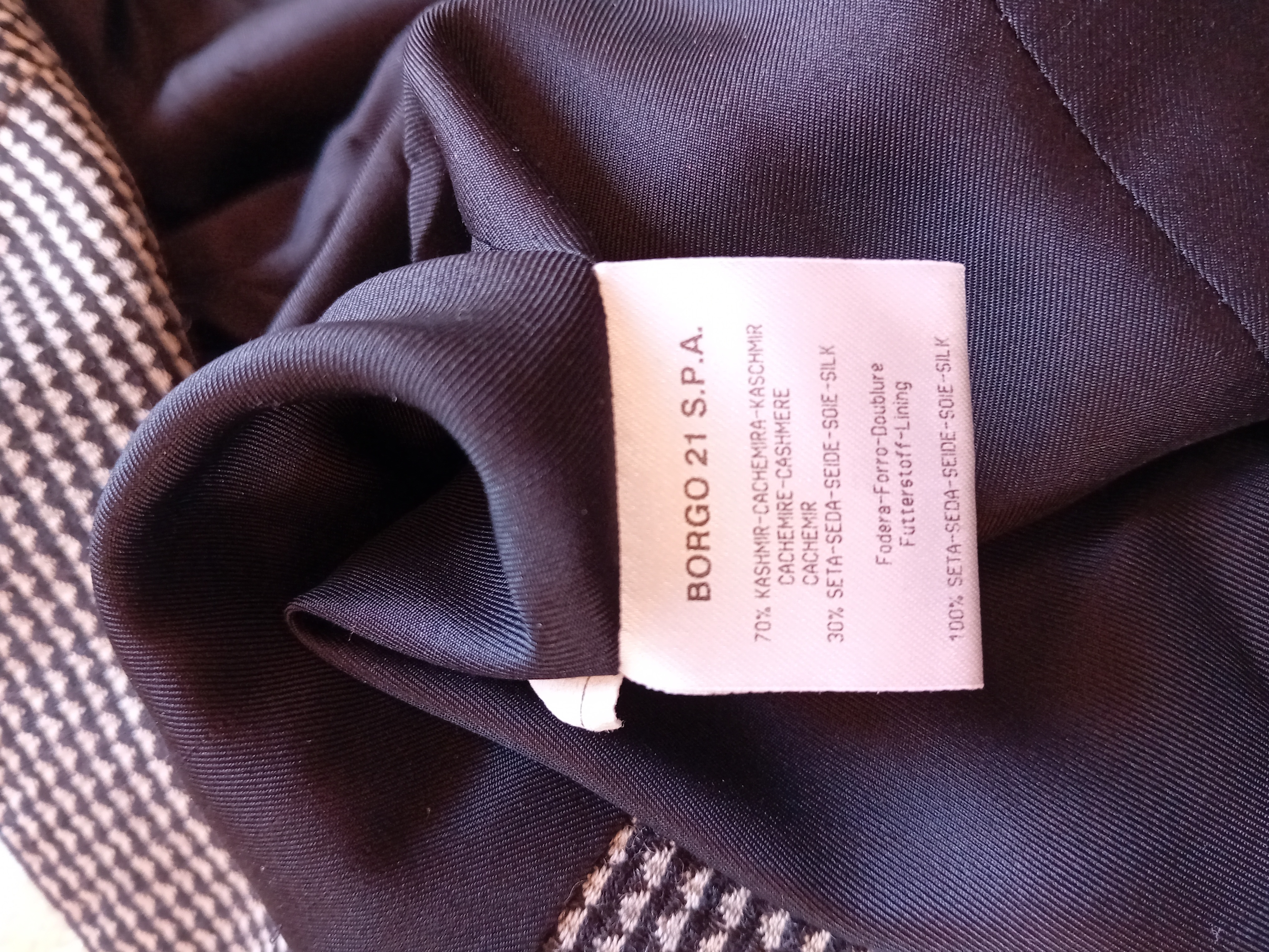 Blazer Giorgio Armani Cachemire Soie