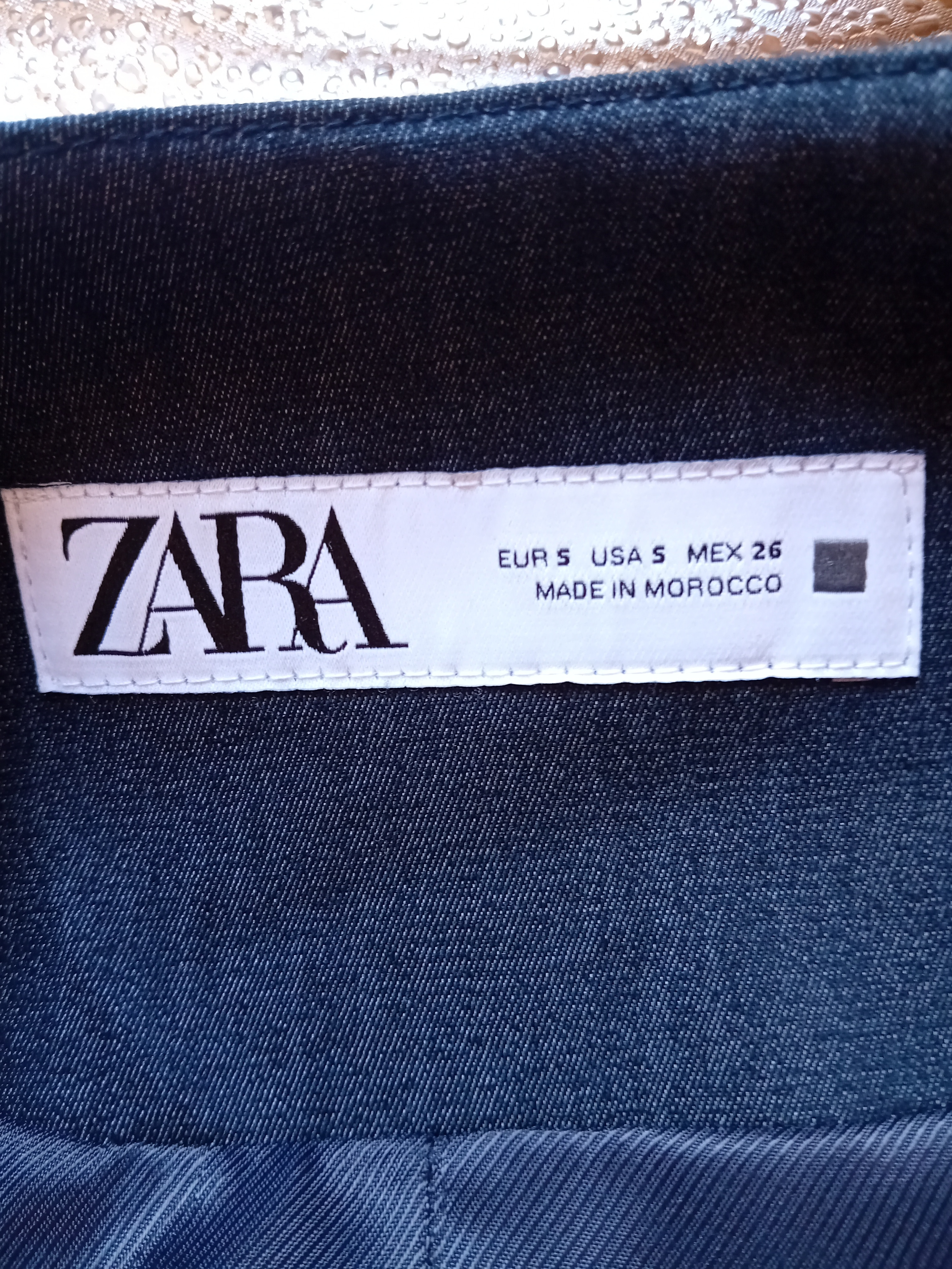 Veste Courte Denim Zara