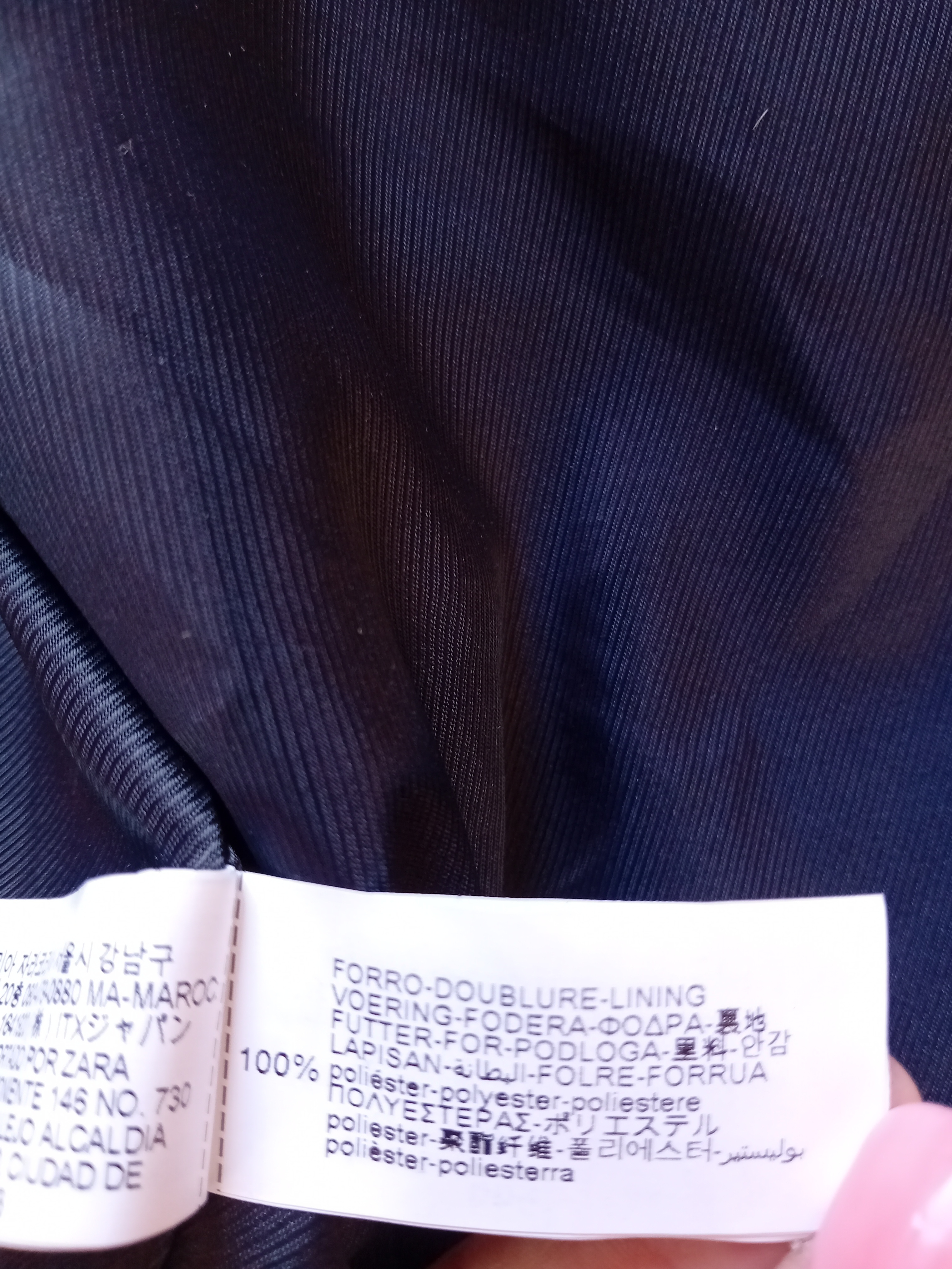 Veste Courte Denim Zara