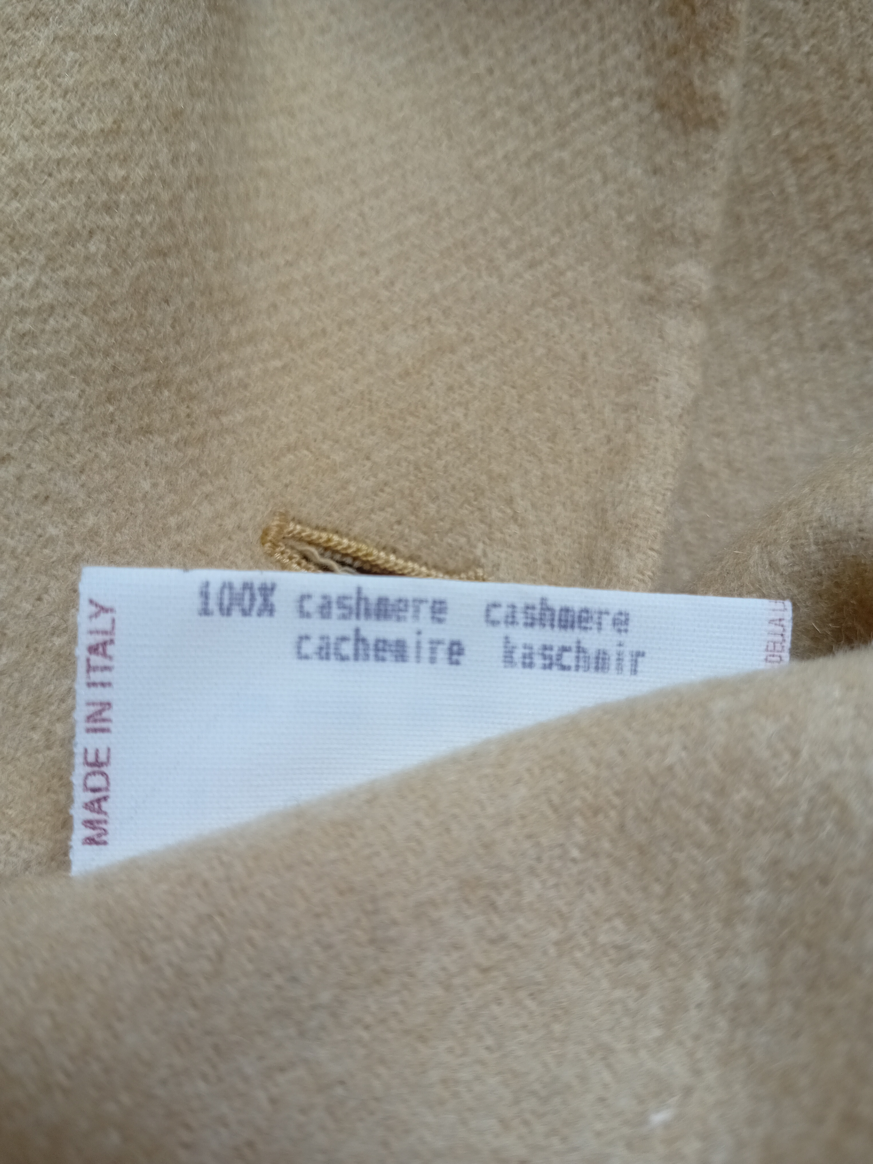Blazer En Cachemire Jaune Moutarde Margon