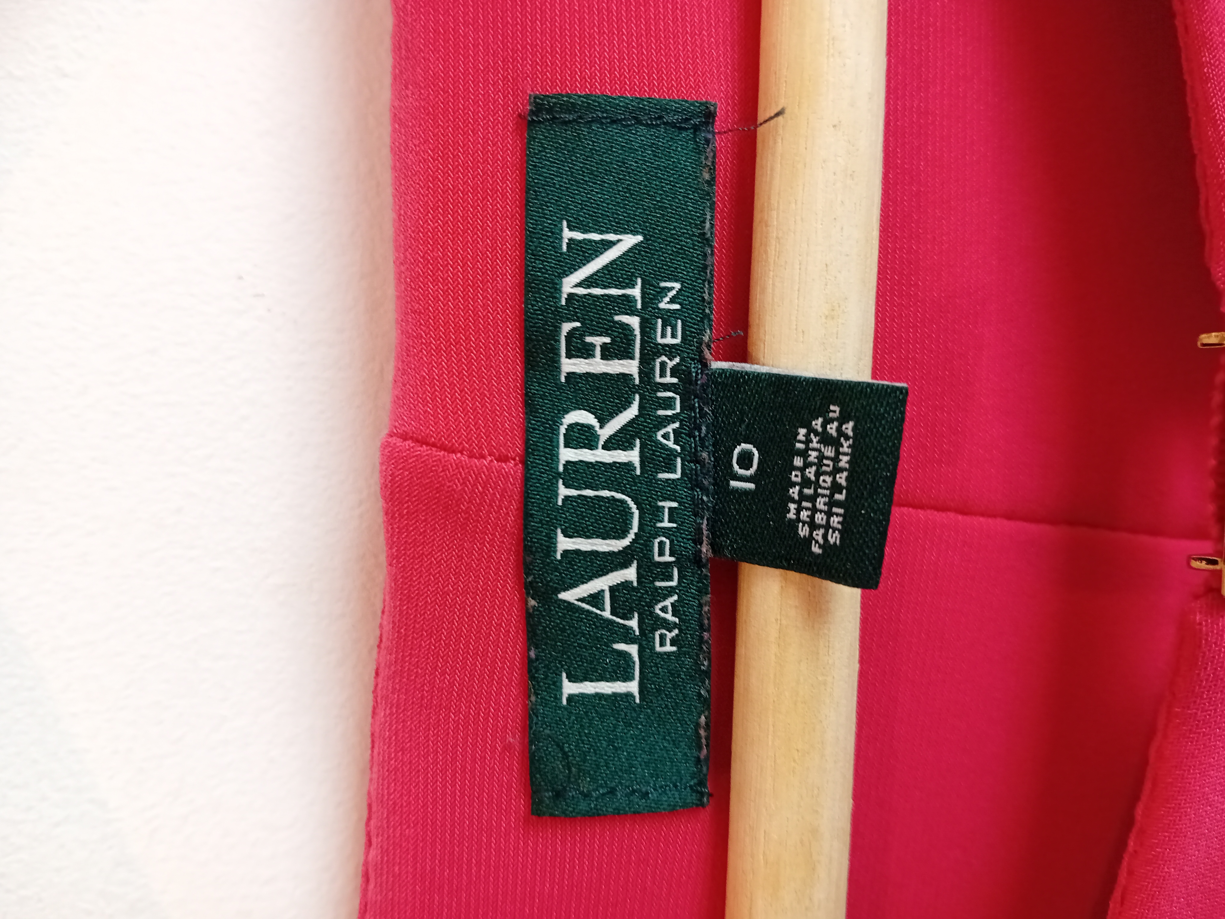 Robe Cocktail Fuchsia Lauren Ralph Lauren L